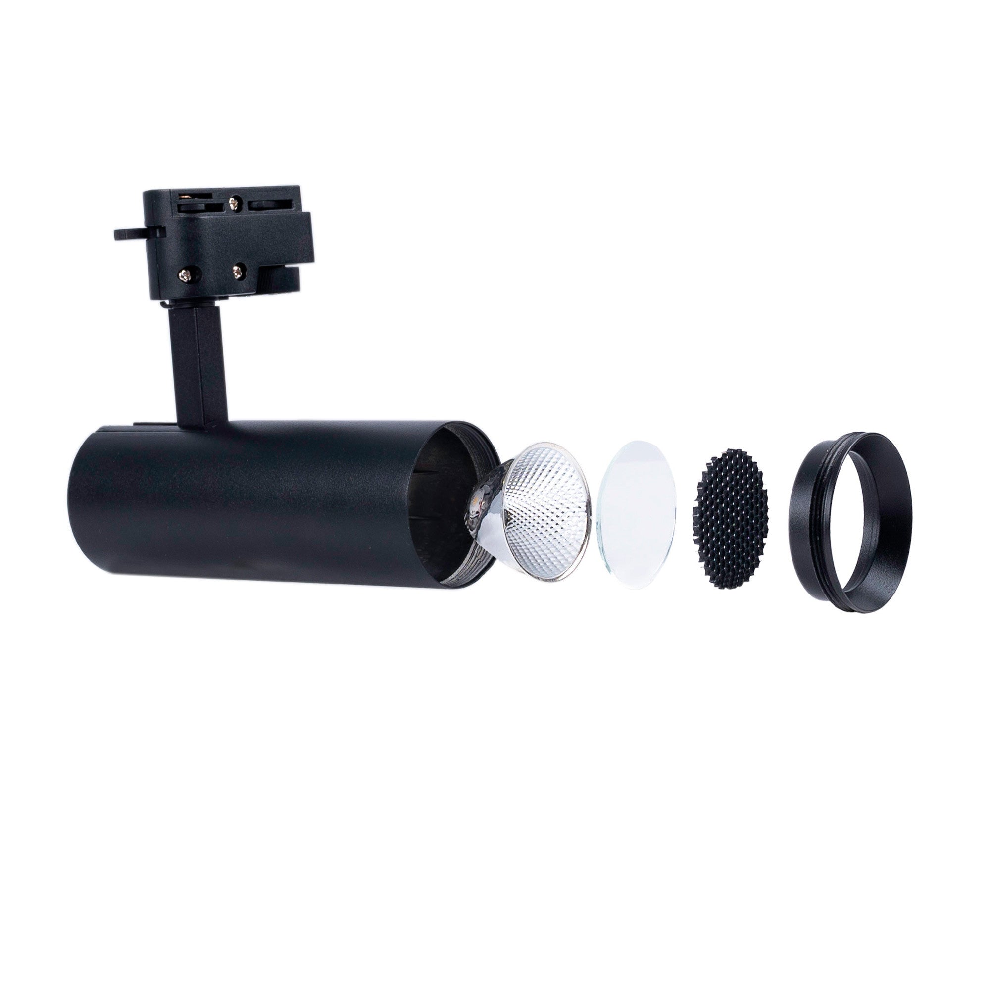 Proyector LED para carril monofásico CCT - 10W - CRI 90 - Driver KGP