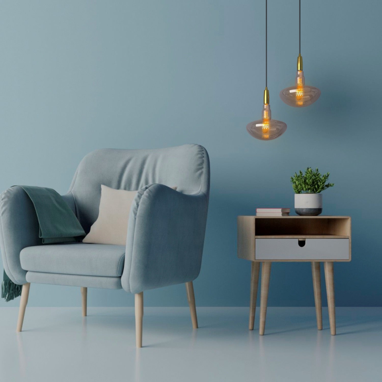 Bombilla decorativa LED de filamento "Seta"  - E27 - Regulable - 4W - 1800K