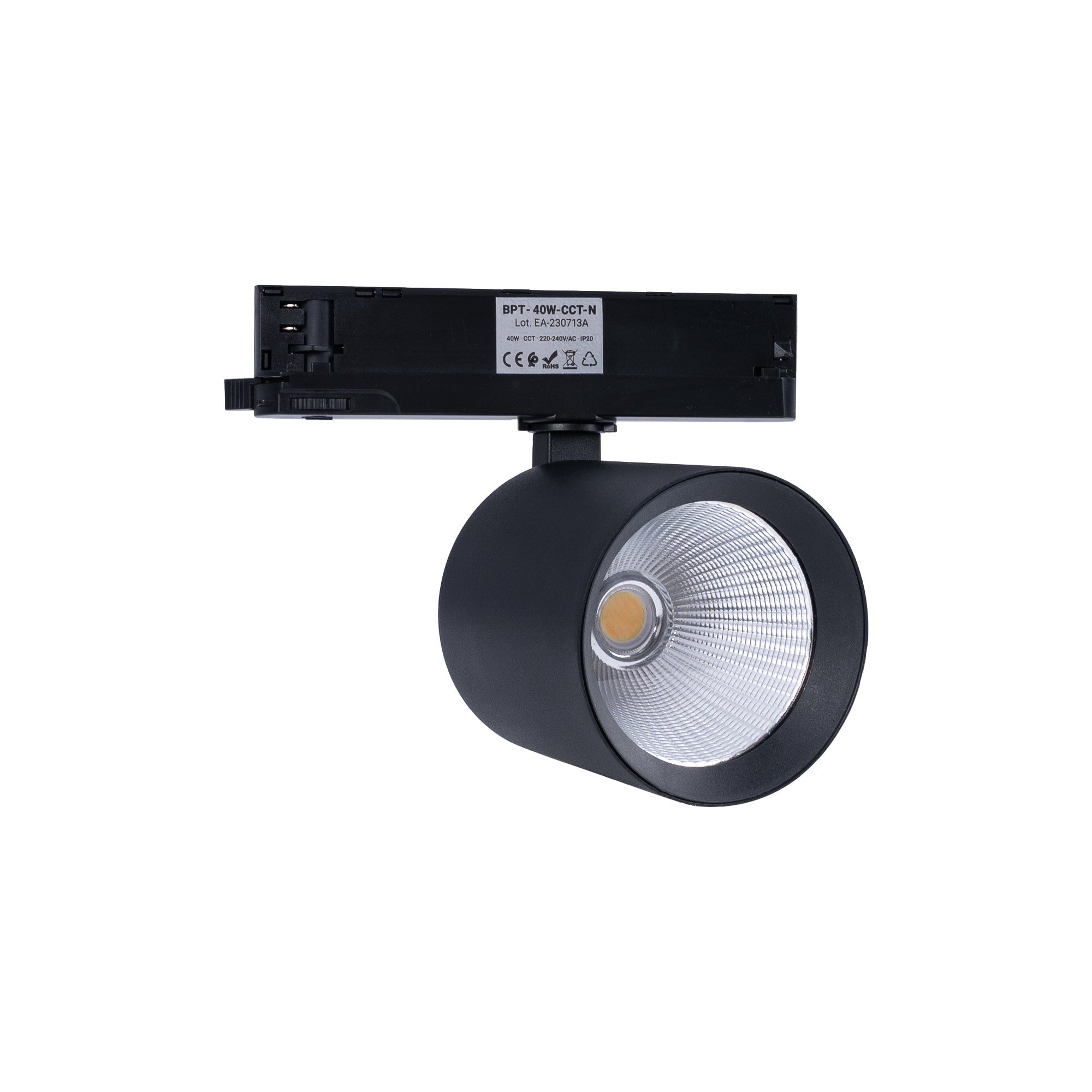 Proyector LED para carril trifásico CCT 40W - CRI 90 - Driver KGP