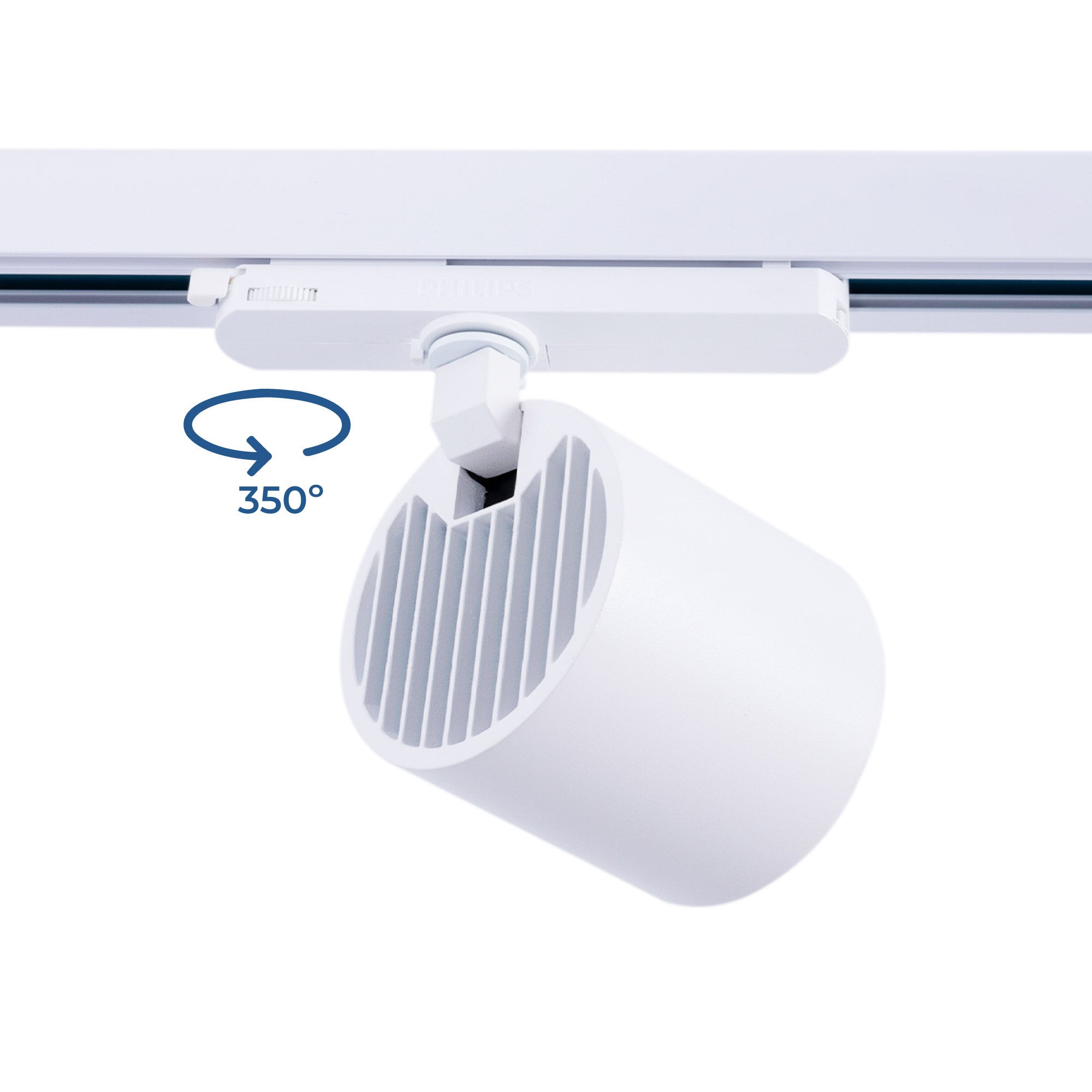 Proyector LED para carril trifásico 4000K - 40W - CRI 95 - Driver Philips Xitanium