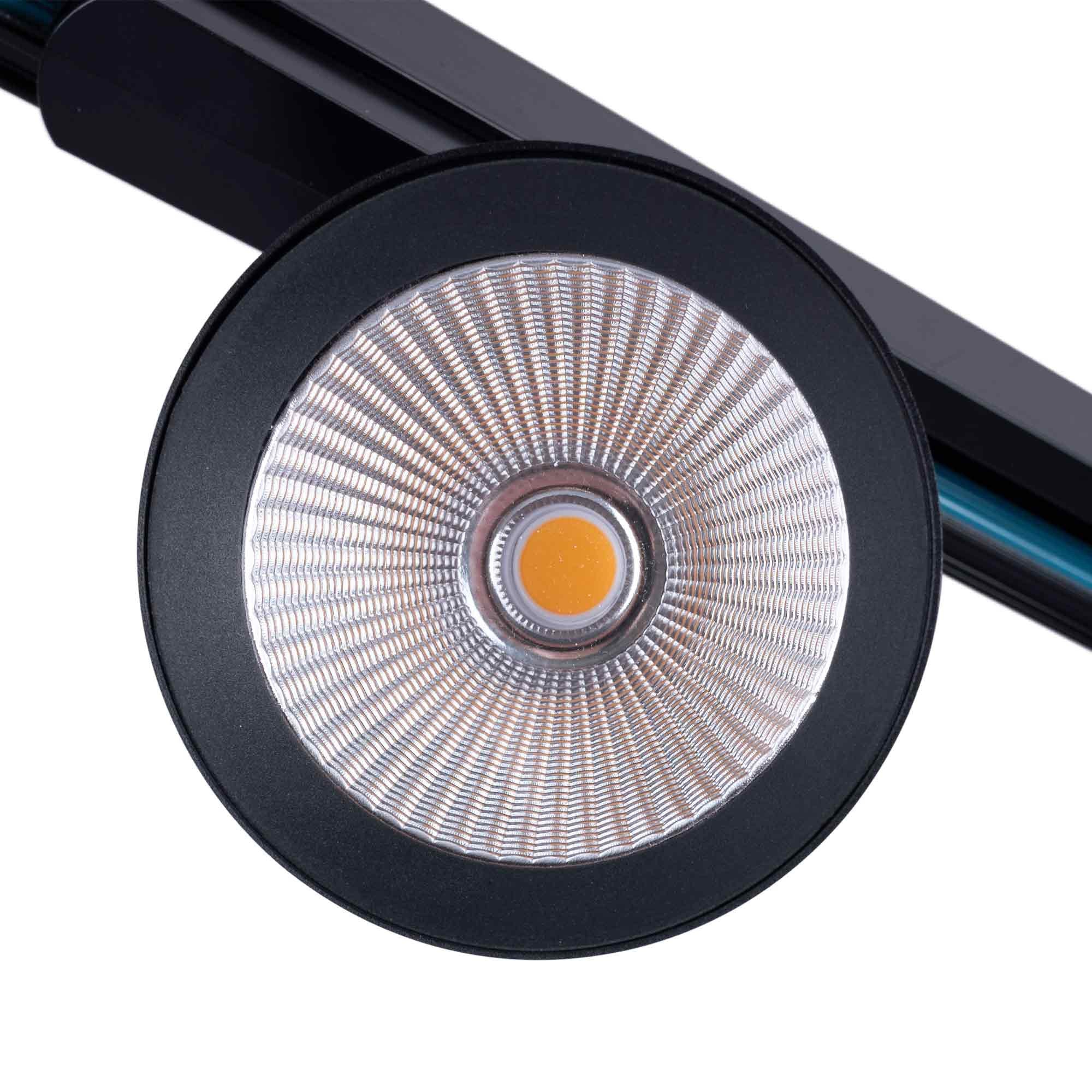 Proyector LED para carril trifásico 4000K - 40W - CRI 95 - Driver Philips Xitanium