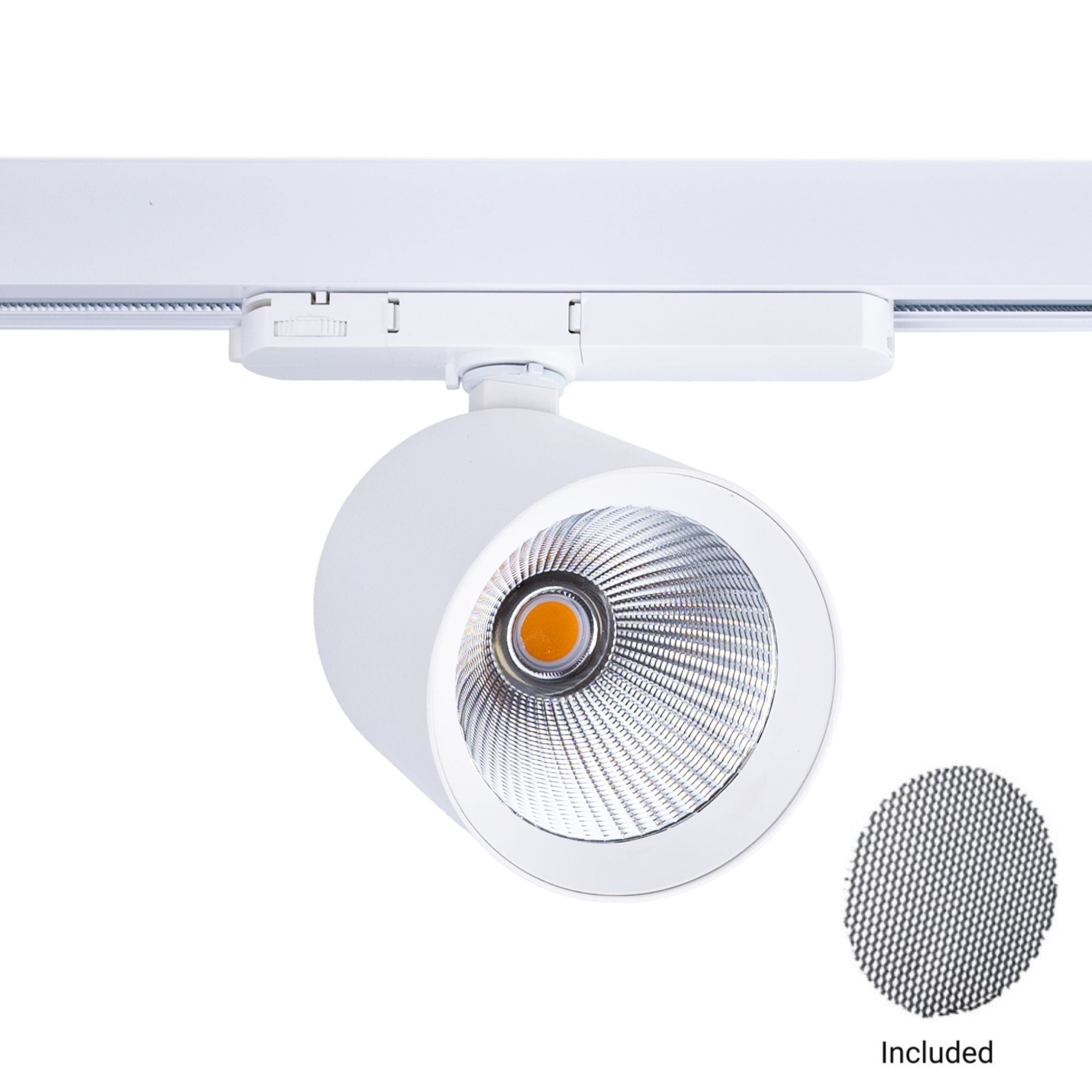 Proyector LED para carril trifásico 4000K - 40W - CRI 95 - Driver Philips Xitanium
