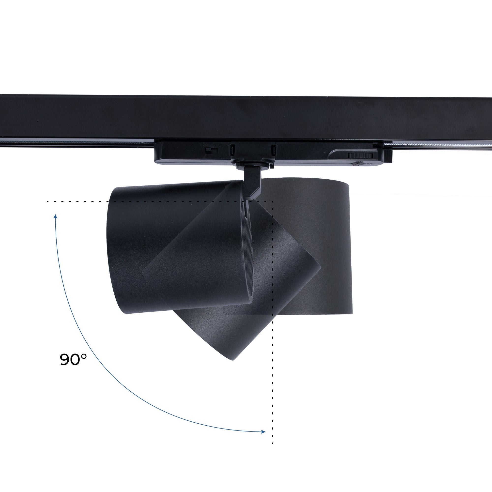 Proyector LED para carril trifásico CCT 40W - CRI 90 - Driver KGP