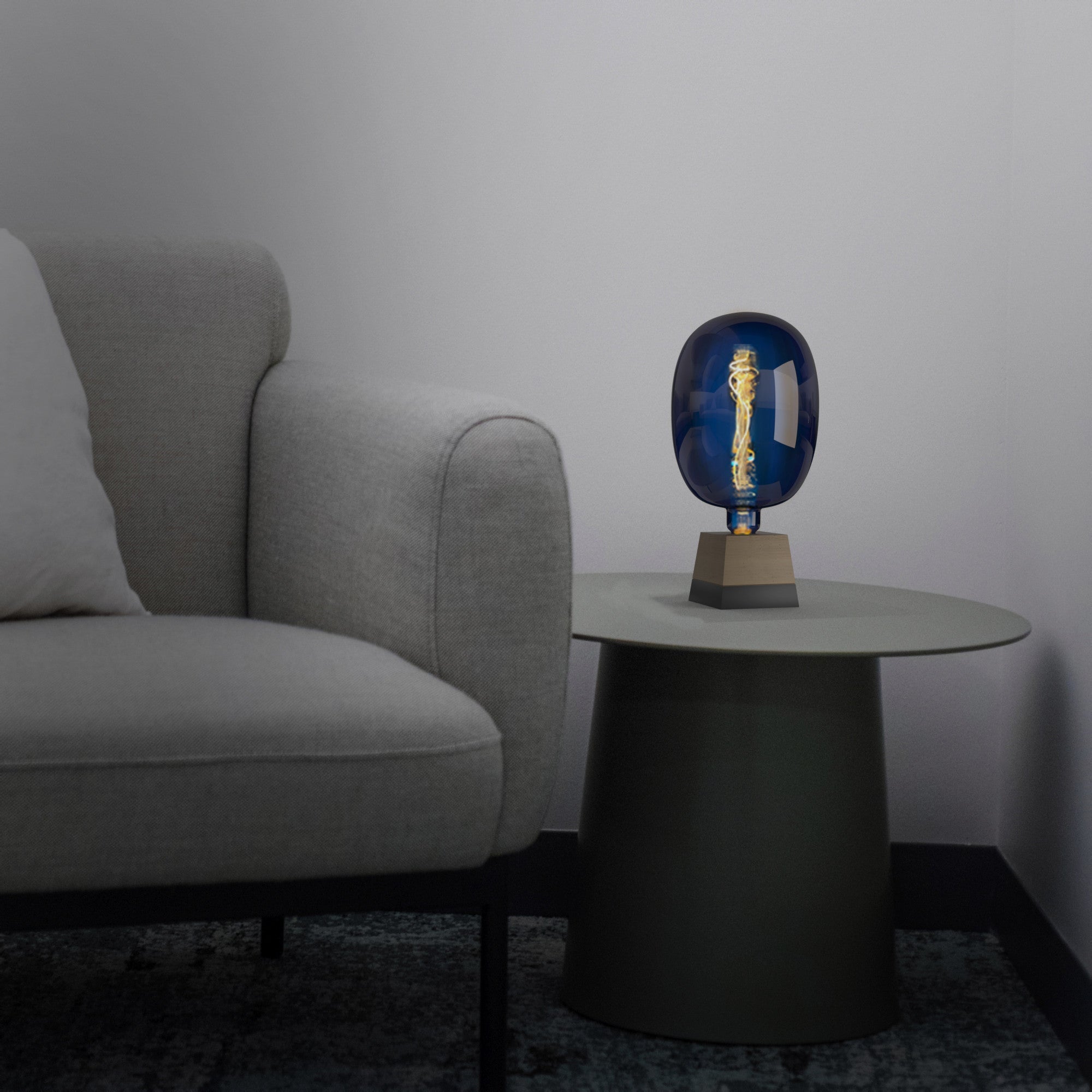 Bombilla decorativa LED de filamento - E27 T170 - Regulable - 4W - 4200K