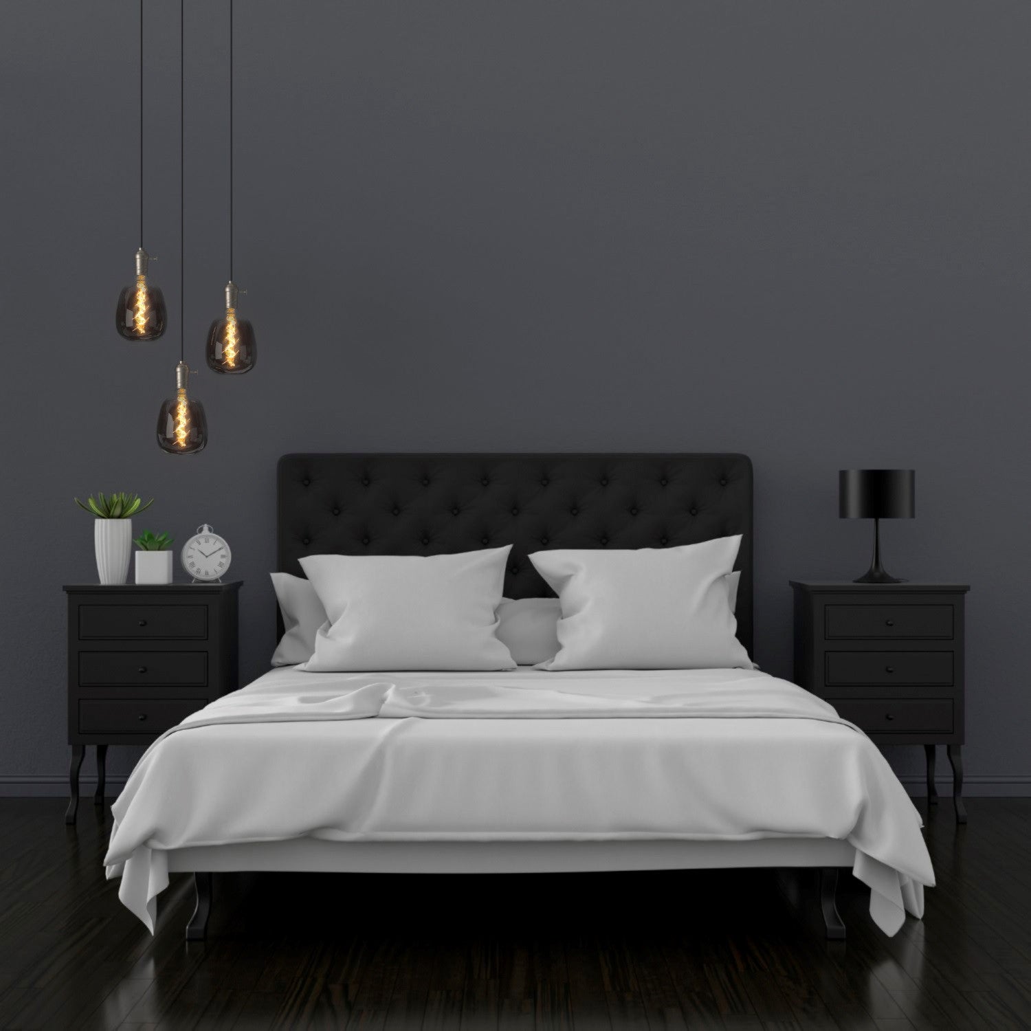 Bombilla decorativa LED de filamento - E27 D140 - Regulable - 4W - 1800K