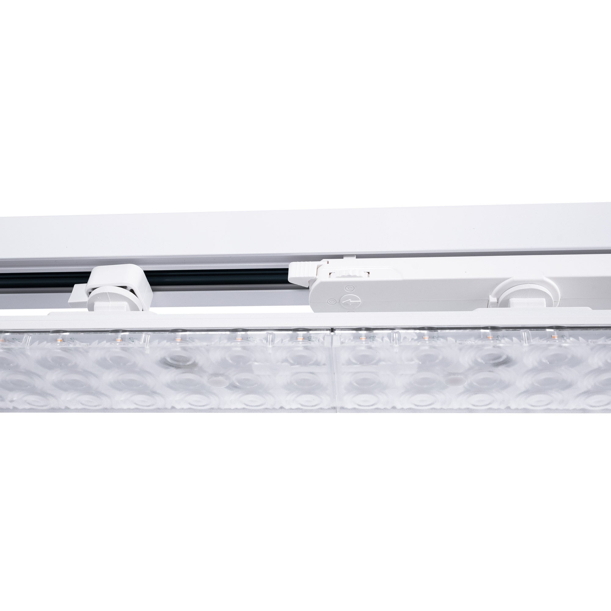 Proyector LED lineal orientable para carril trifásico 40W - CCT - CRI90 - Driver KGP