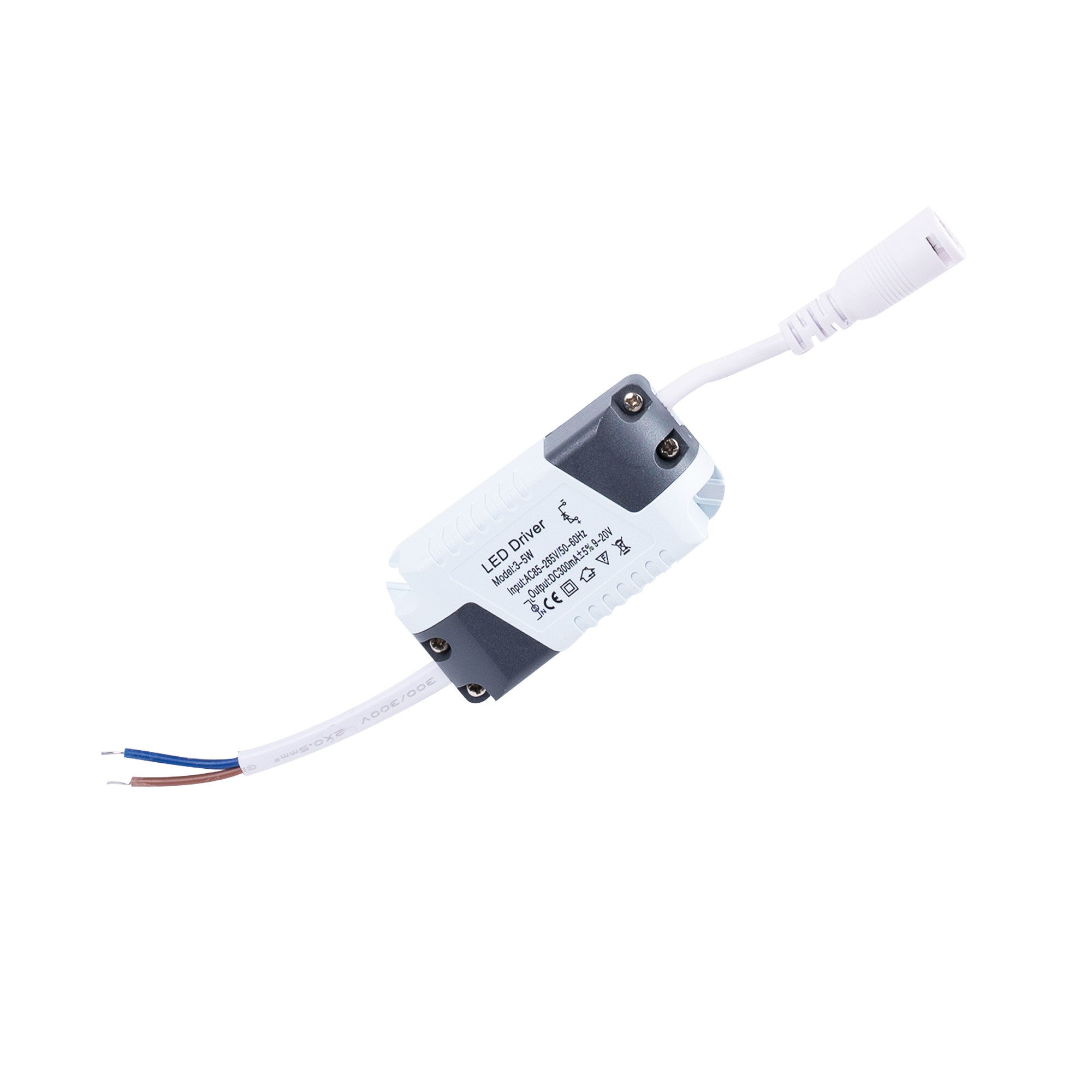 Downlight LED plano 3W - Color gris - Corte Ø 70mm
