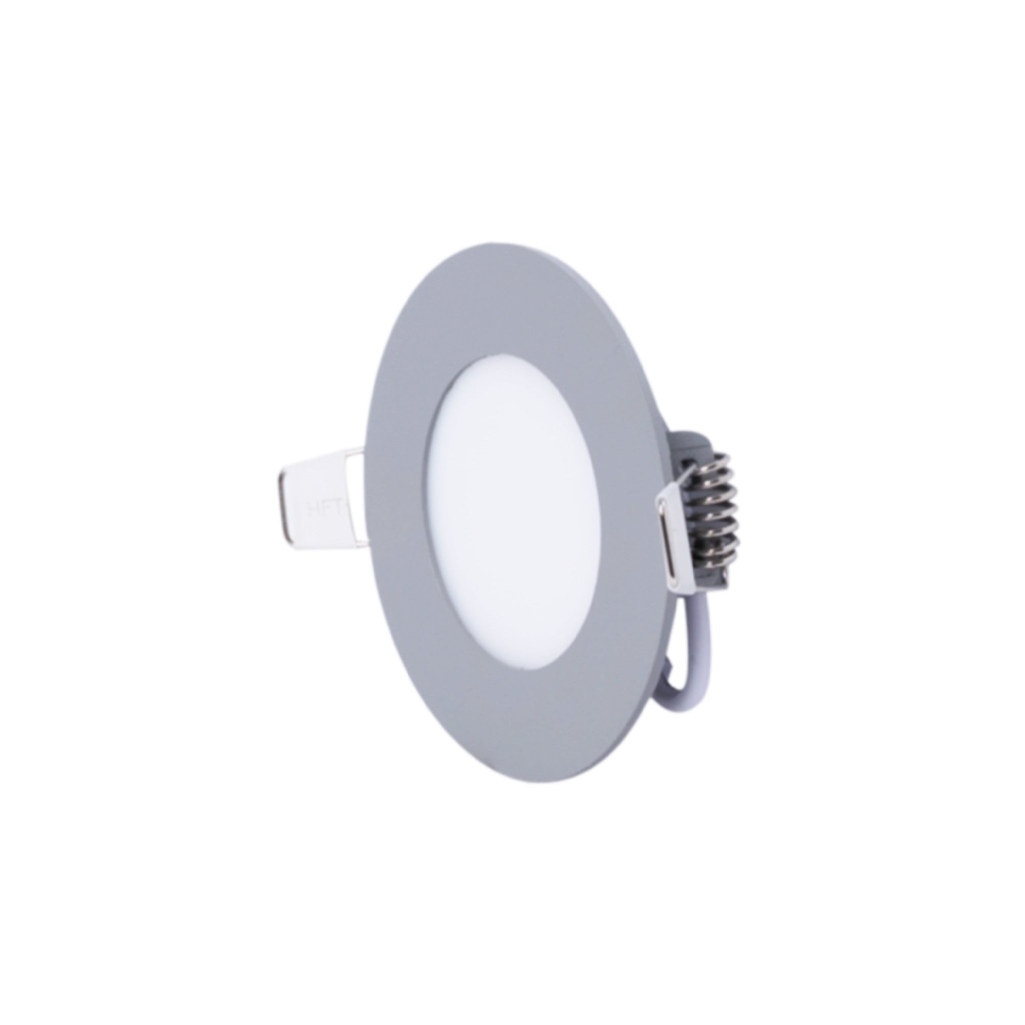 Downlight LED plano 3W - Color gris - Corte Ø 70mm