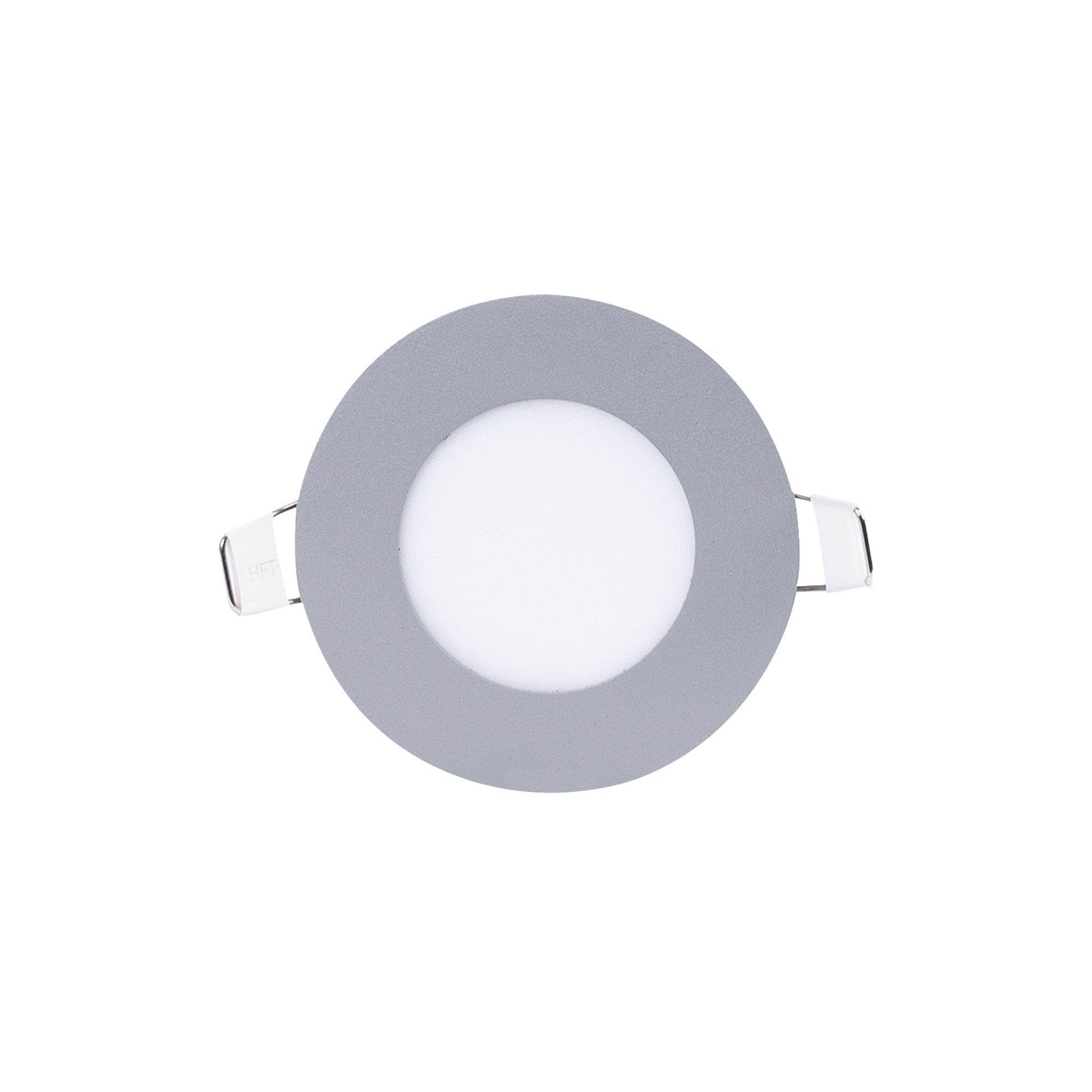 Downlight LED plano 3W - Color gris - Corte Ø 70mm