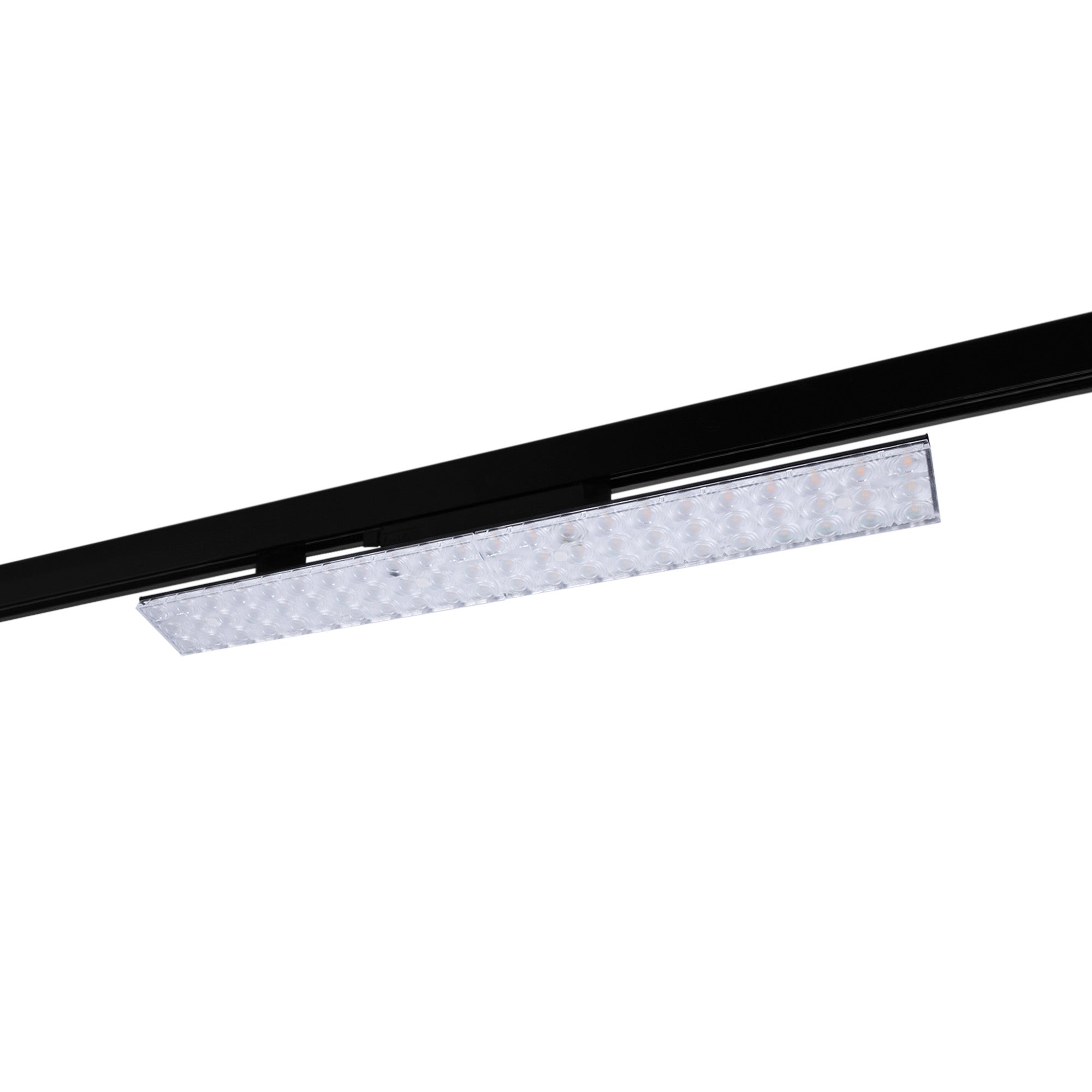 Proyector LED lineal orientable para carril trifásico 20W - CCT - CRI90 - Driver KGP