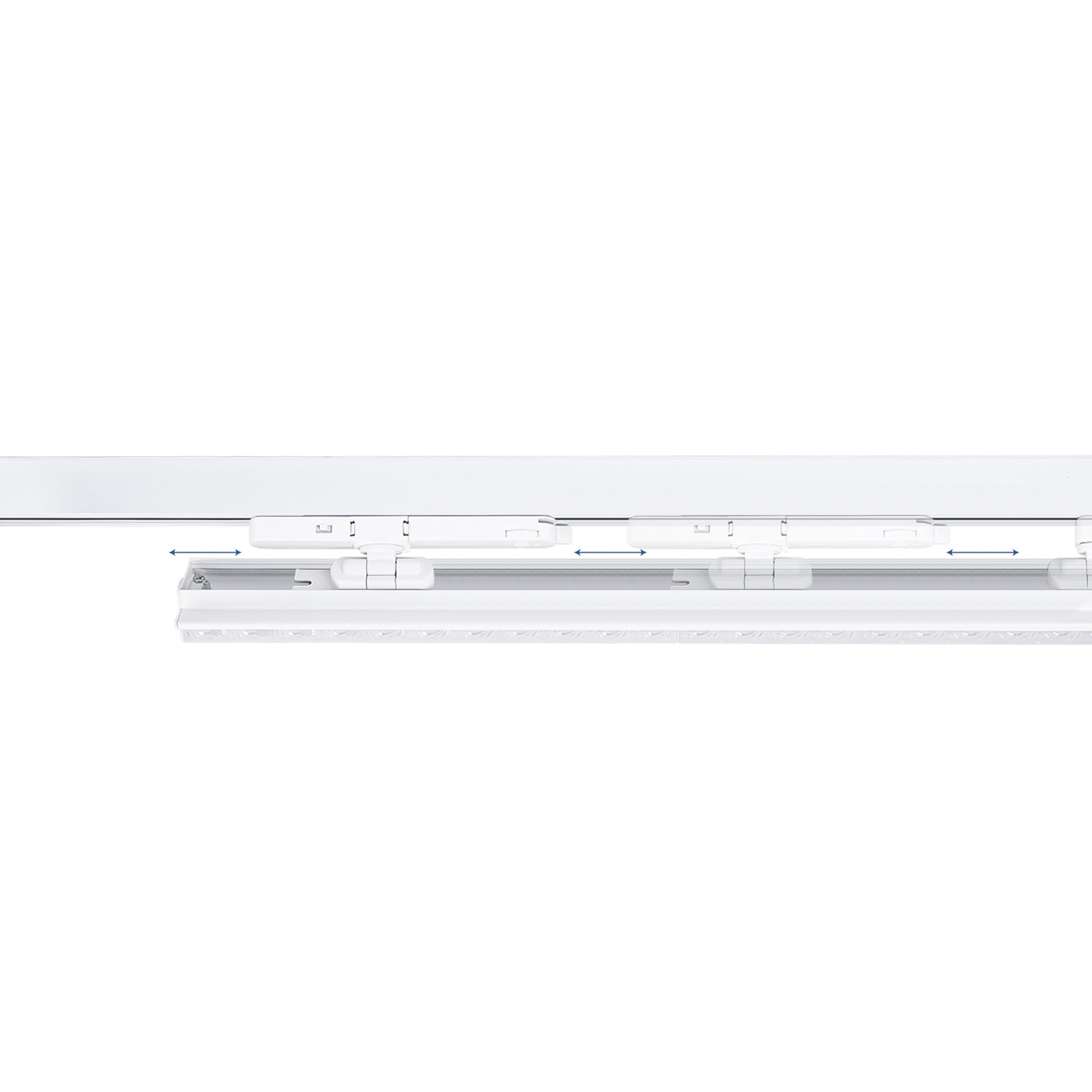 Proyector LED lineal orientable para carril trifásico 20W - CCT - CRI90 - Driver KGP