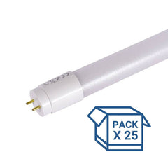 Pack x 25 - Tubo LED 120cm T8 - 18W - 140lm/W