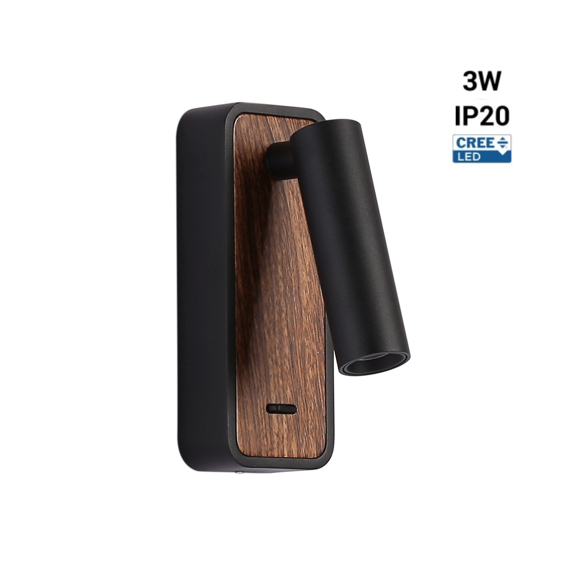Pack x 2 - Aplique de pared para lectura "Irene" - 3W - Chip CREE