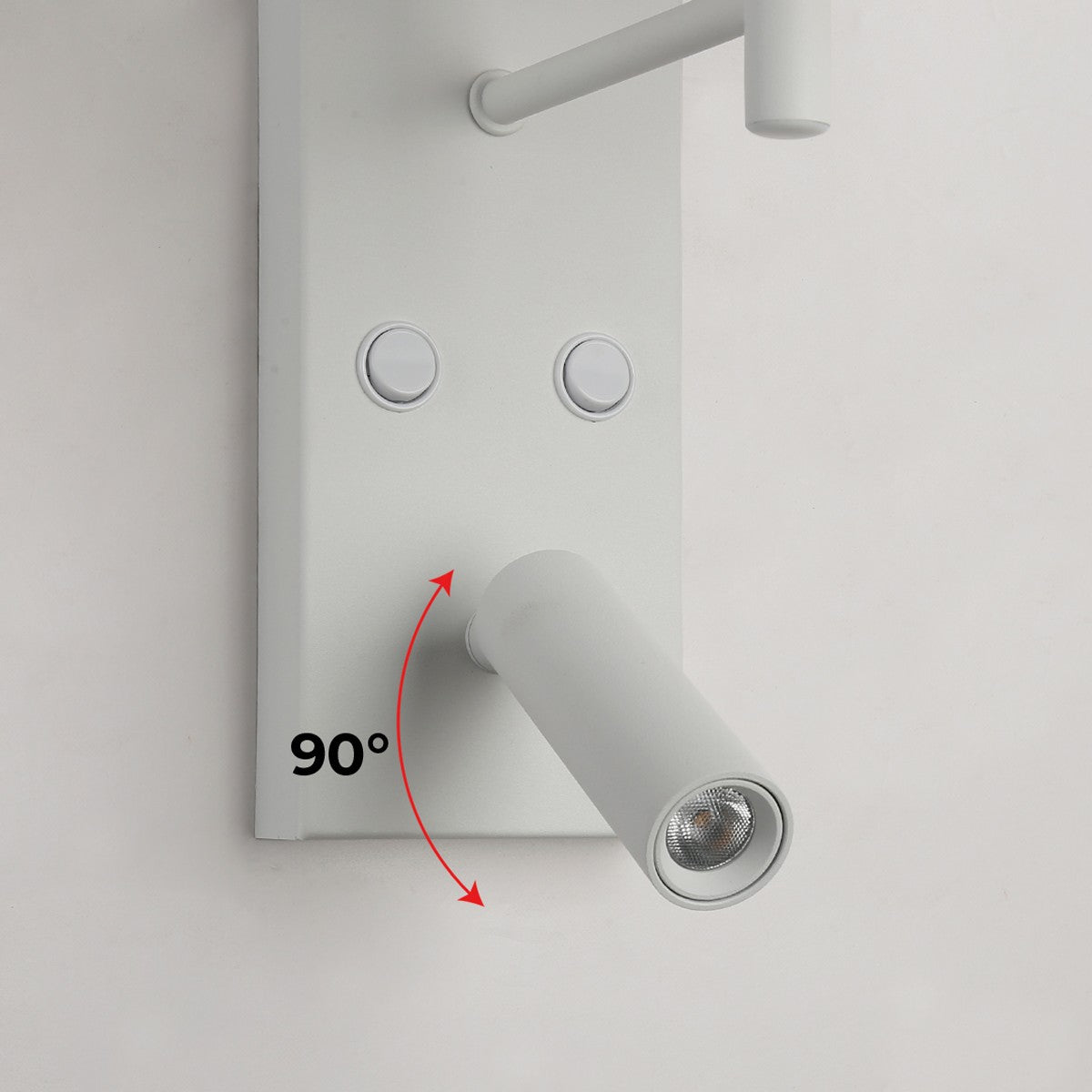 Aplique de pared para lectura con foco LED "NOAH" - 3,4W