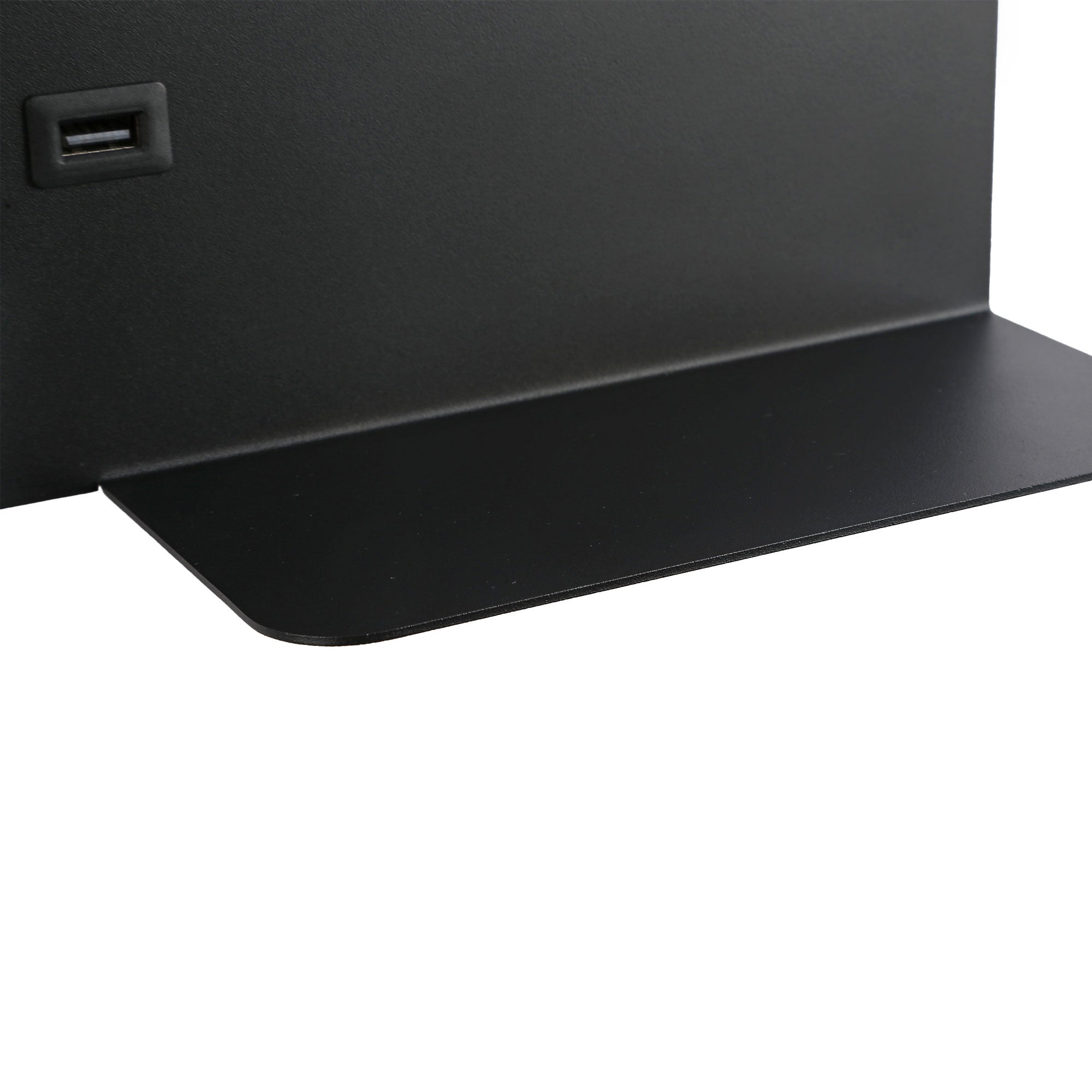 Pack x 2 - Aplique de pared para lectura con puerto USB "Kerta" - Iluminación doble - 3W+7W