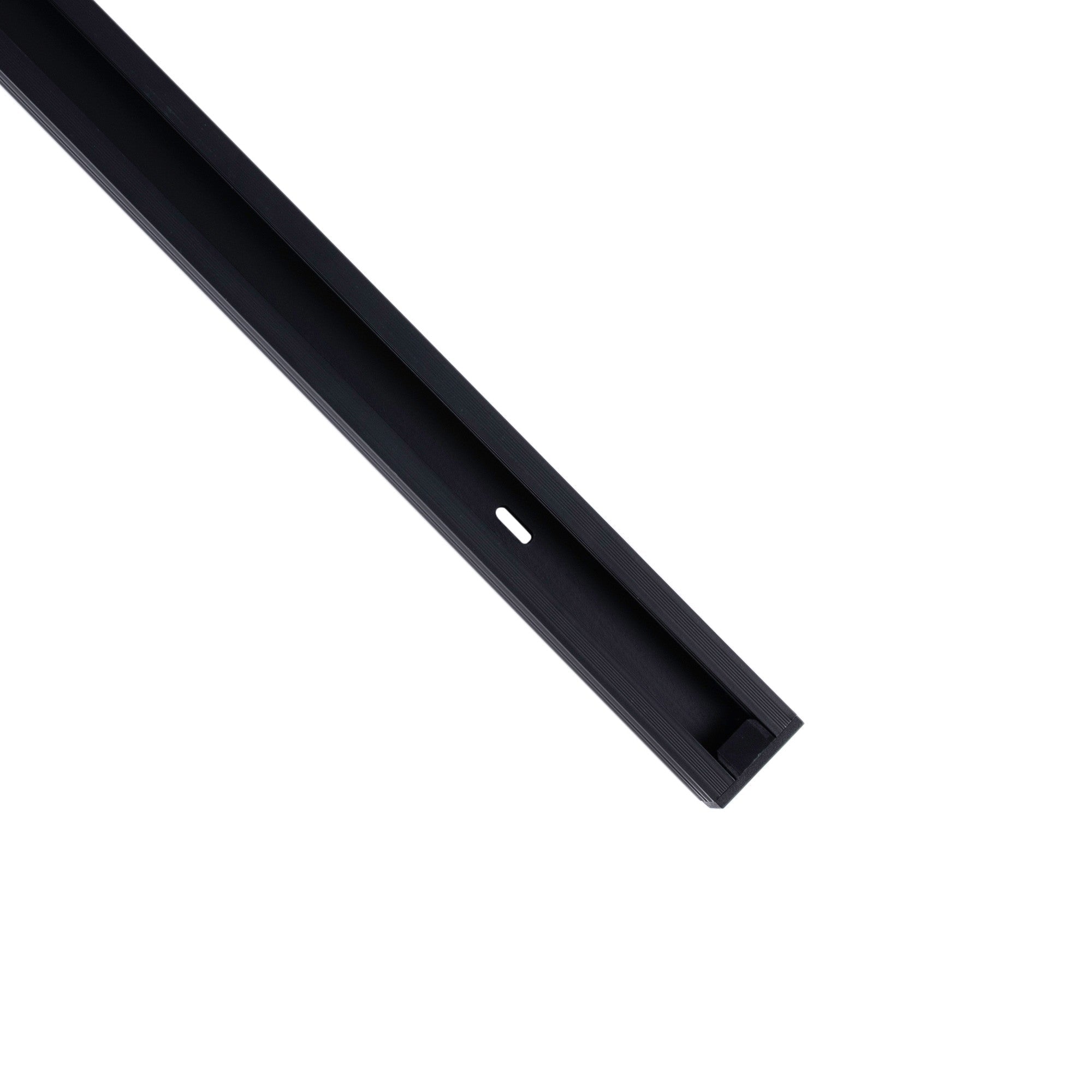 Carril monofásico de PVC para focos LED - Superficie - 2 metros