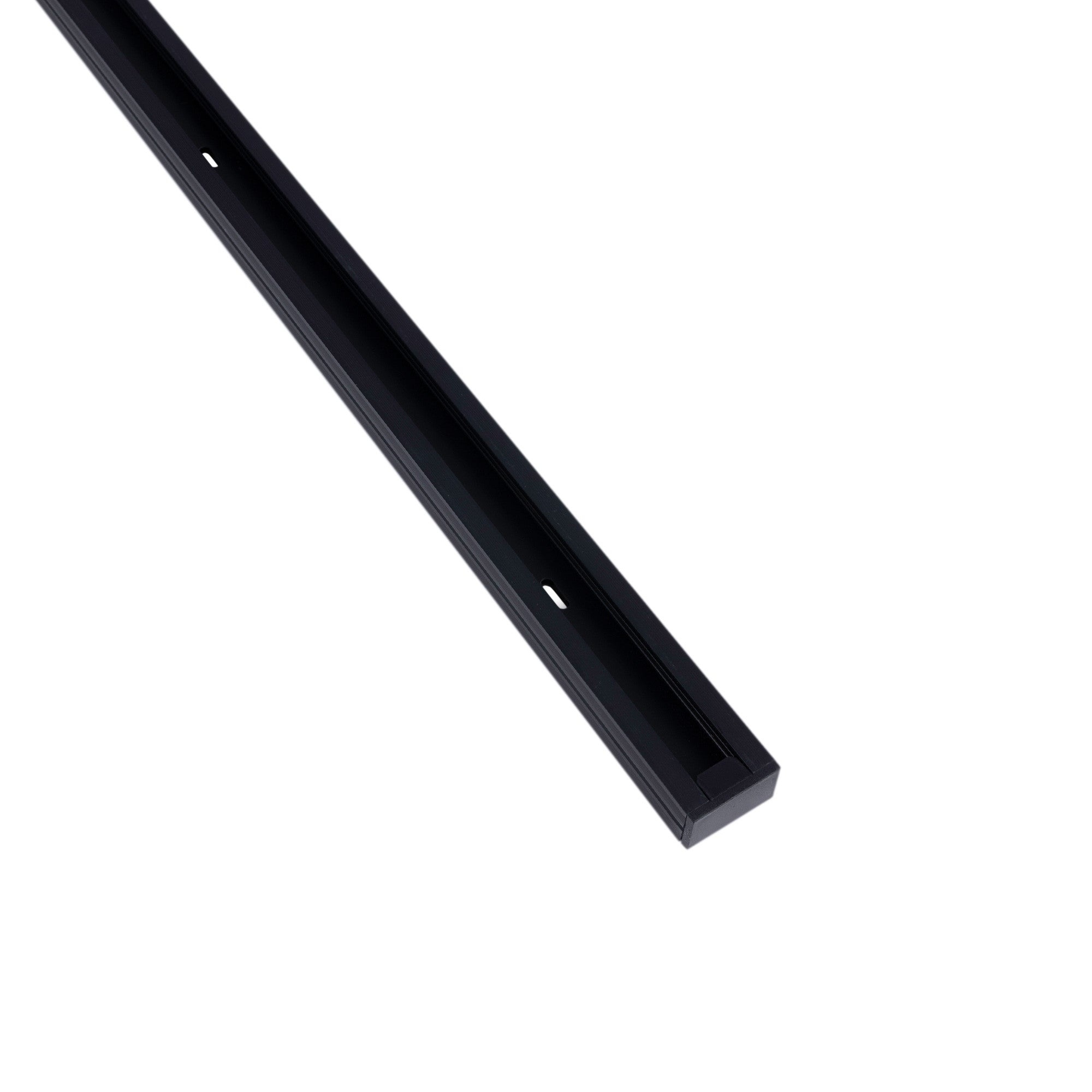 Carril monofásico de PVC para focos LED - Superficie - 2 metros