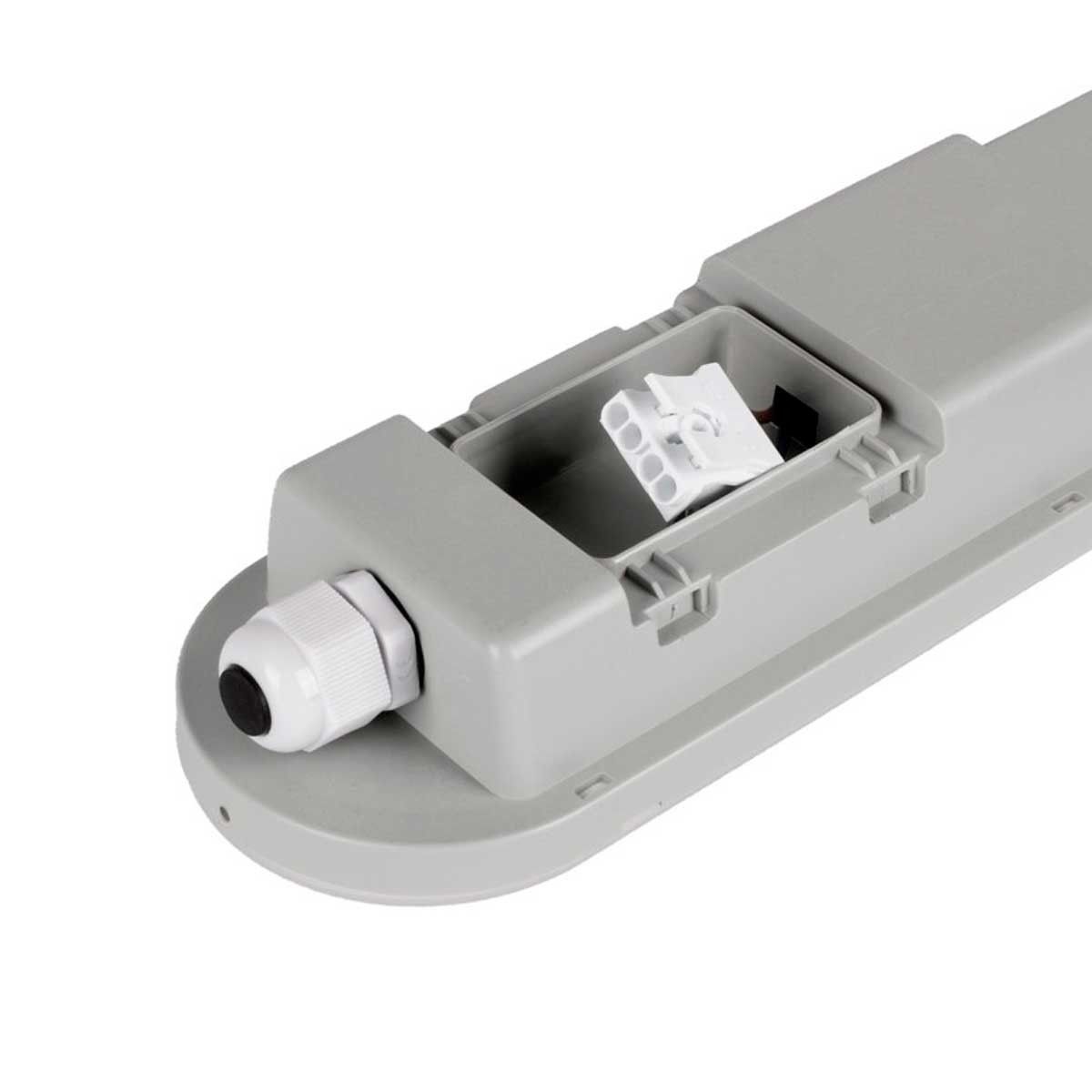 Pack x 20 - Pantalla estanca LED lineal enlazable 9W - 60cm - IP65 - 4000K
