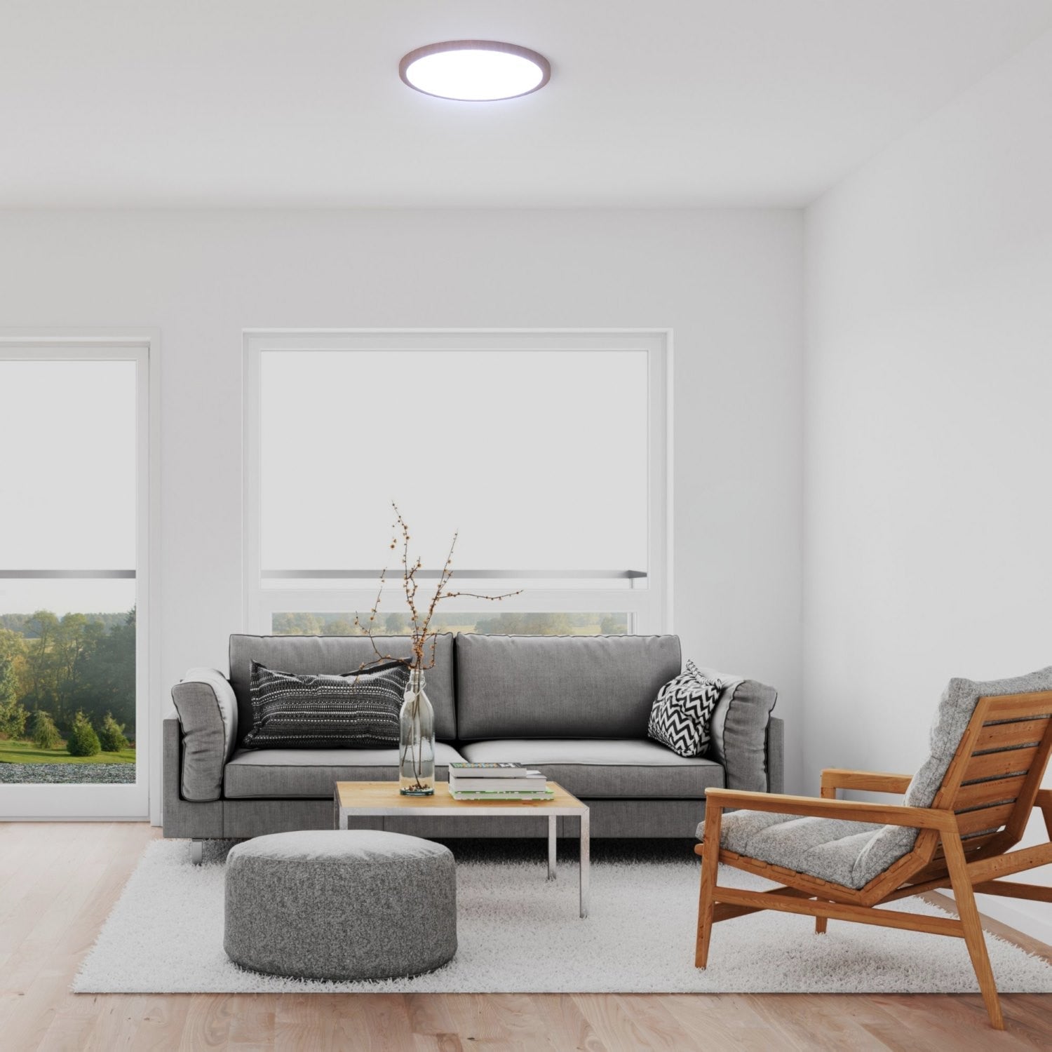 Plafón LED techo circular CCT 40W - IP40