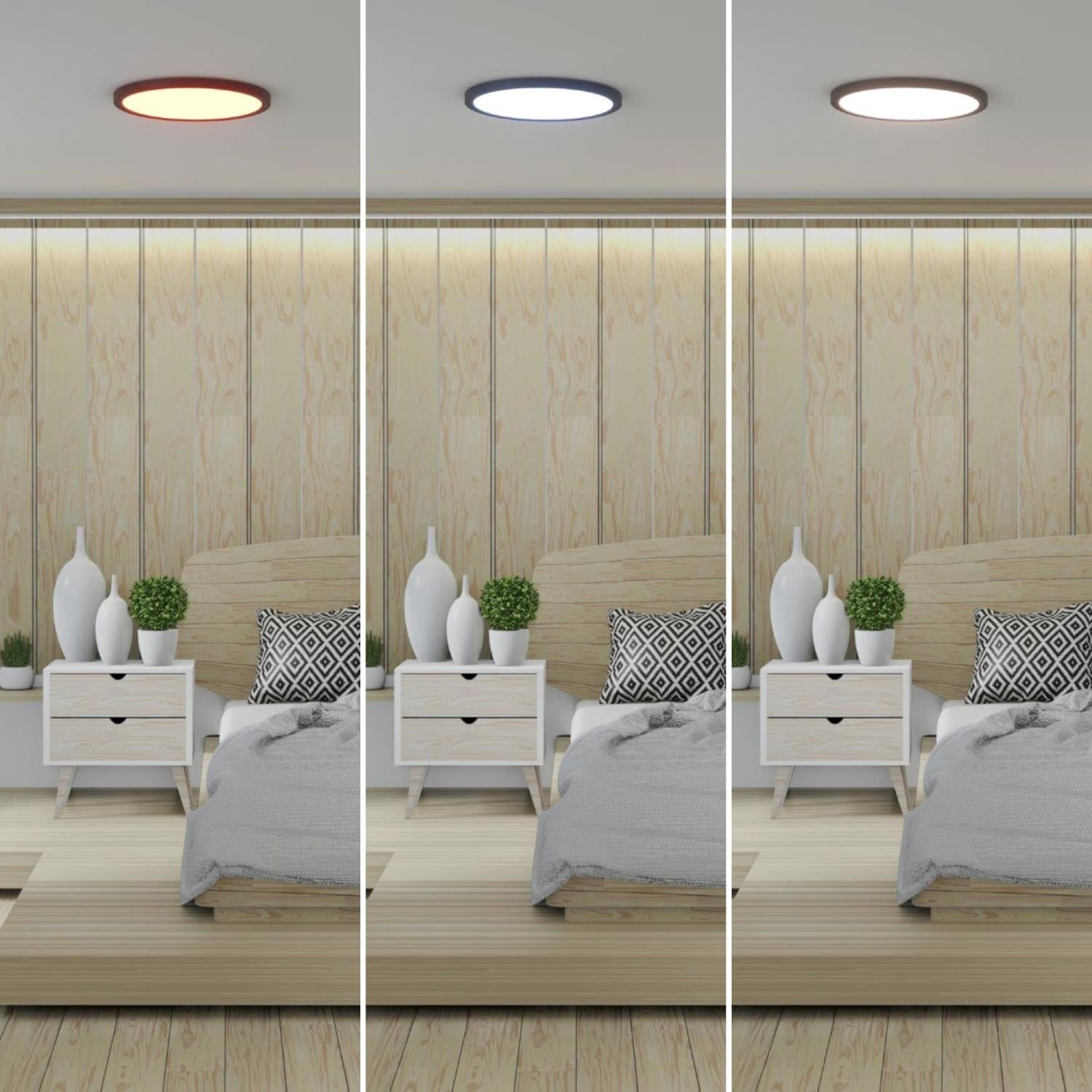 Plafón LED techo circular CCT 40W - IP40