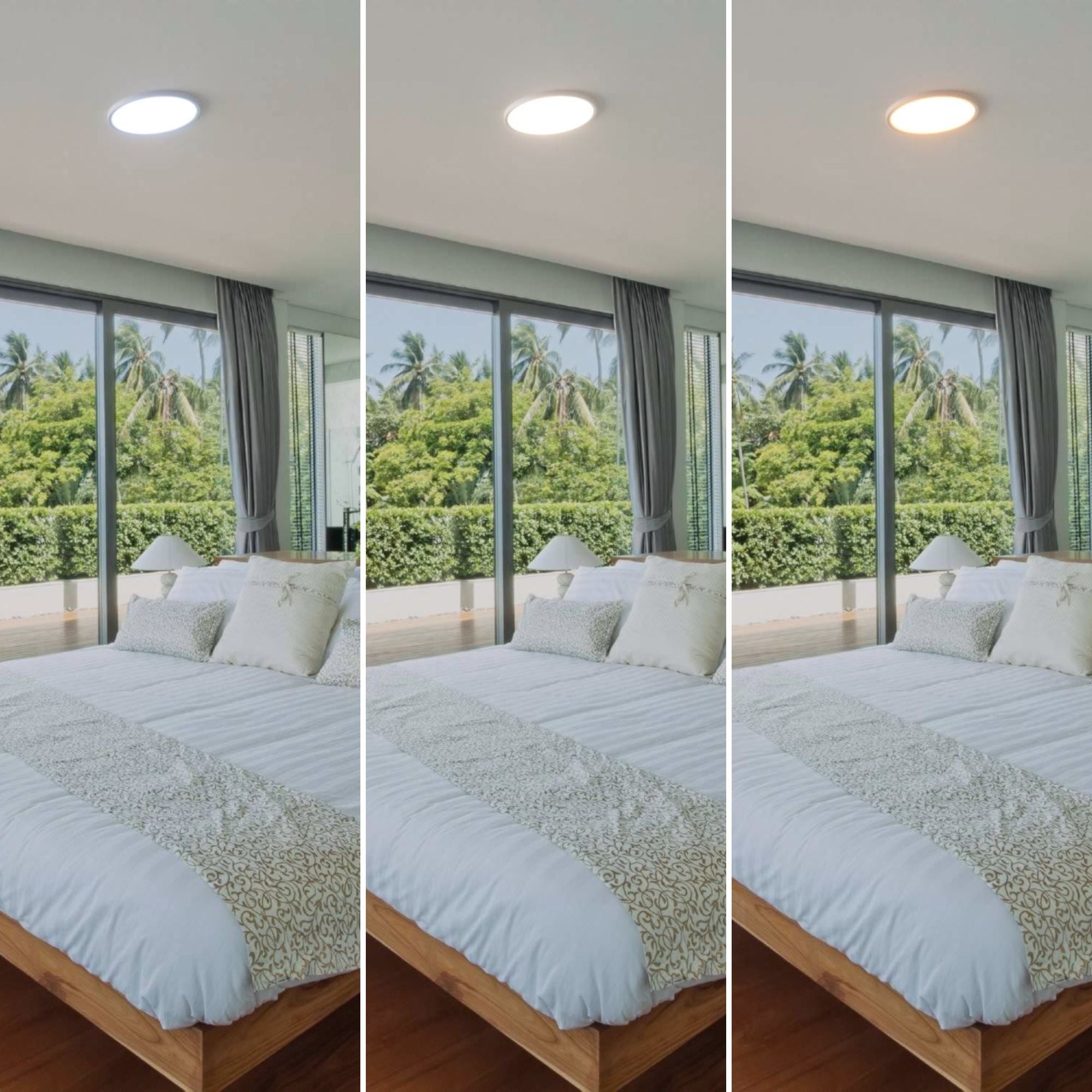 Plafón LED techo circular CCT 24W - IP40