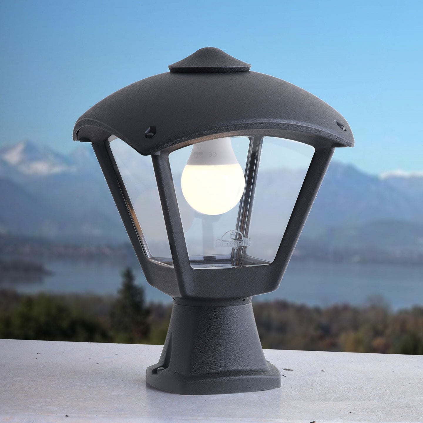 Farol de pie exterior FUMAGALLI "Disma/Roby"