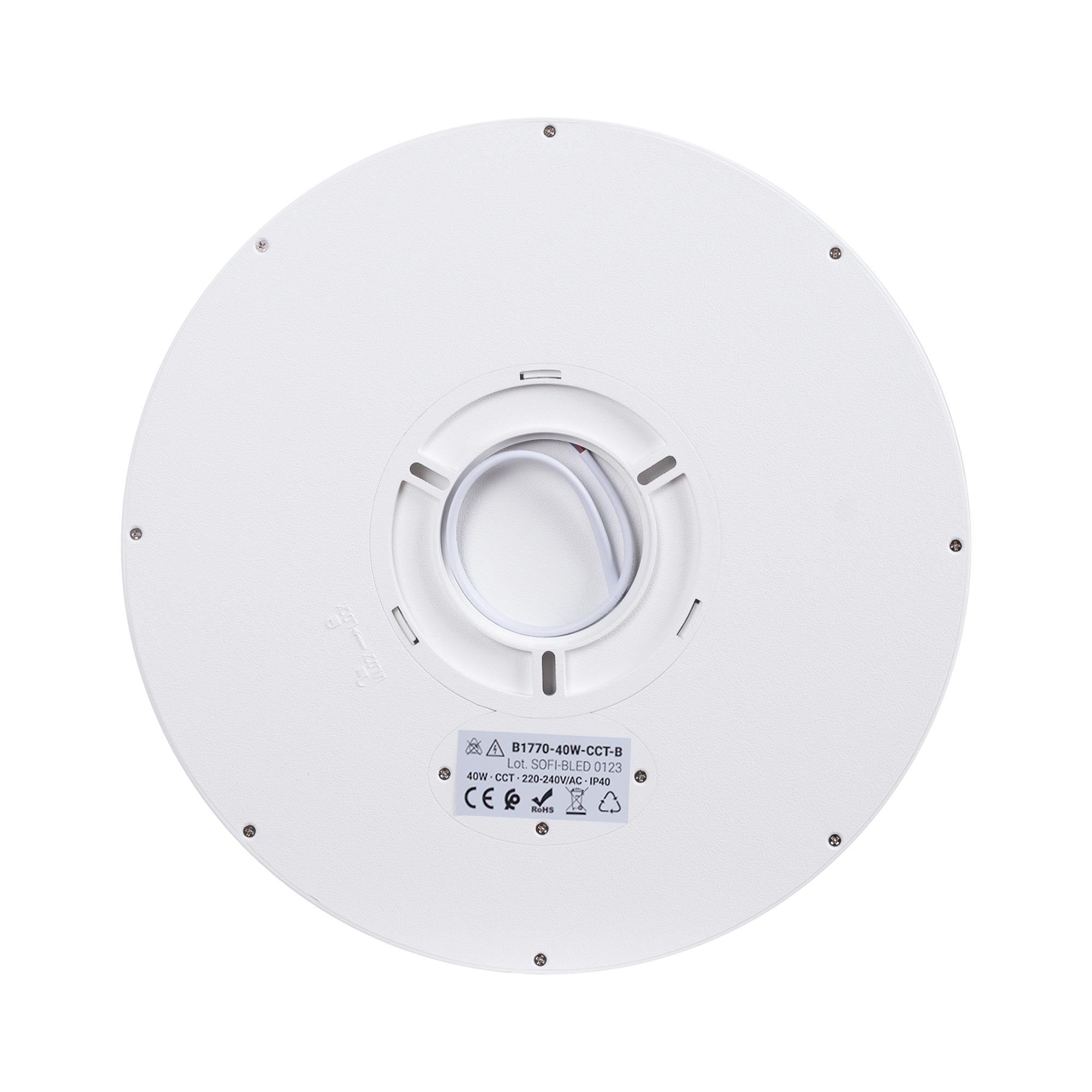 Plafón LED techo circular CCT 40W - IP40