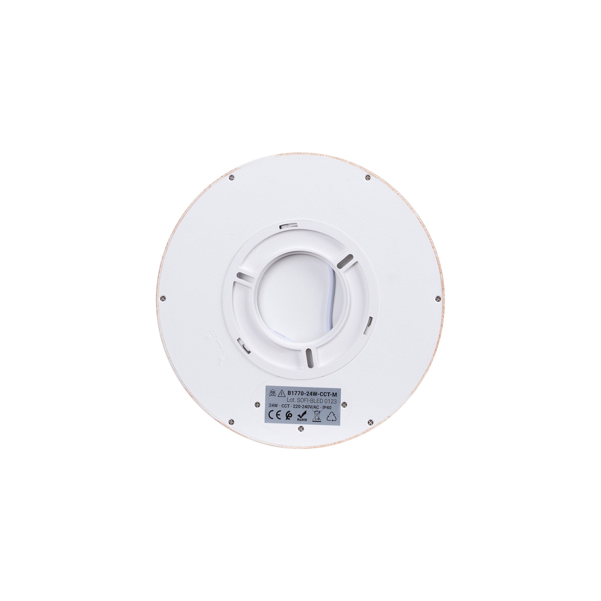 Plafón LED techo circular CCT 24W - IP40