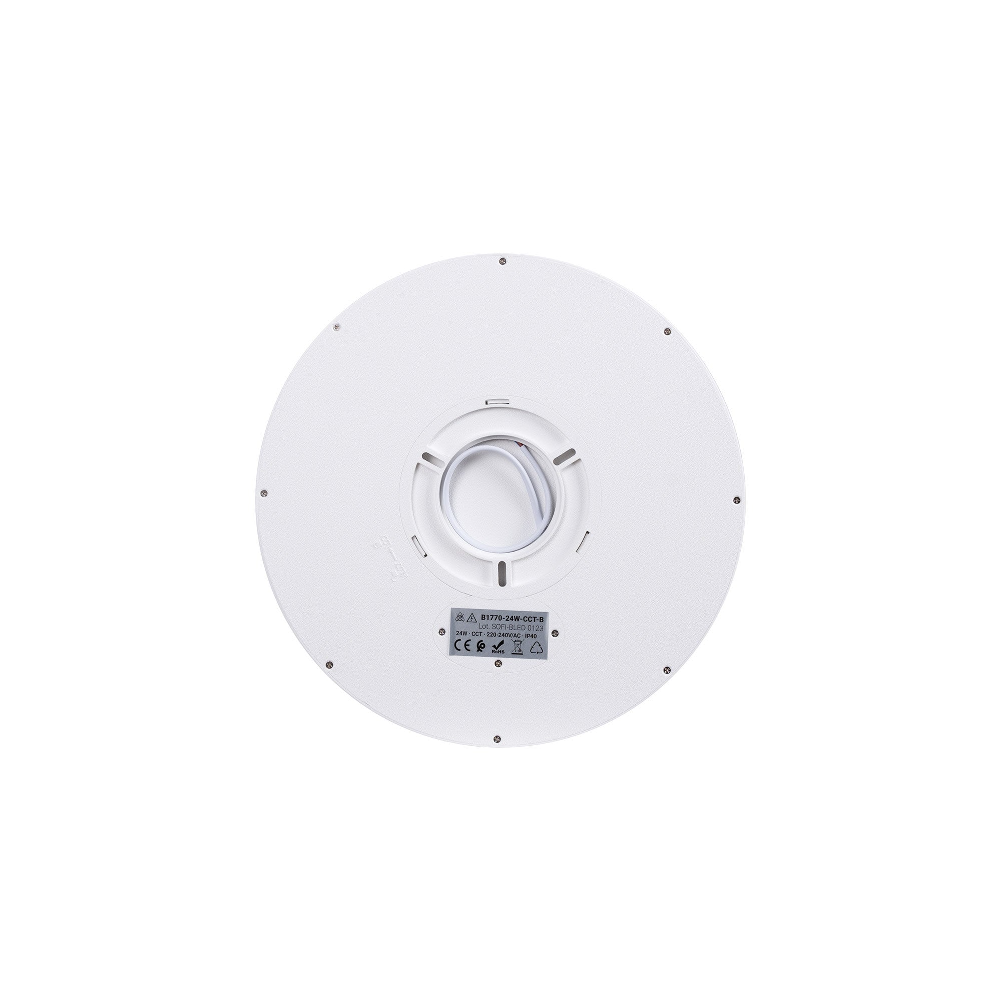 Plafón LED techo circular CCT 24W - IP40