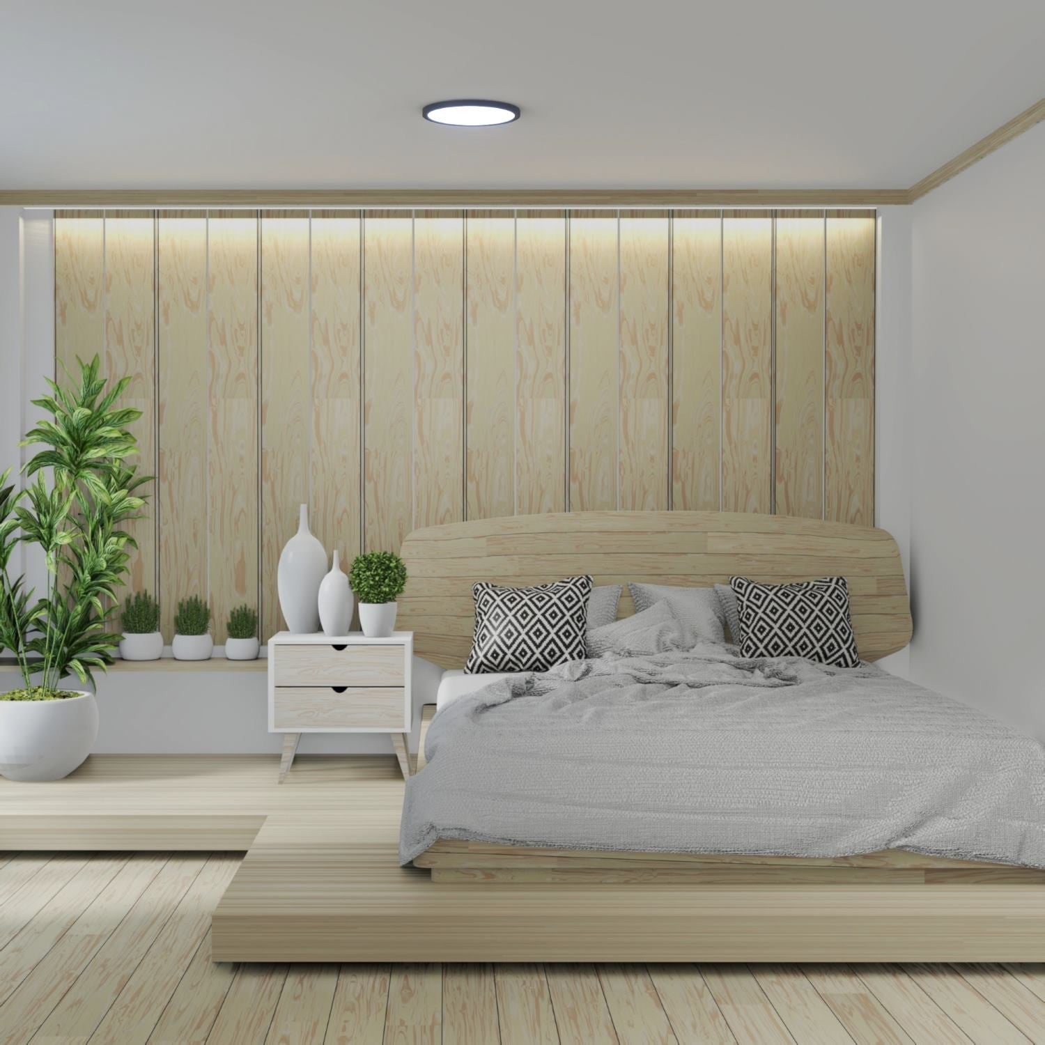 Plafón LED techo circular CCT 24W - IP40