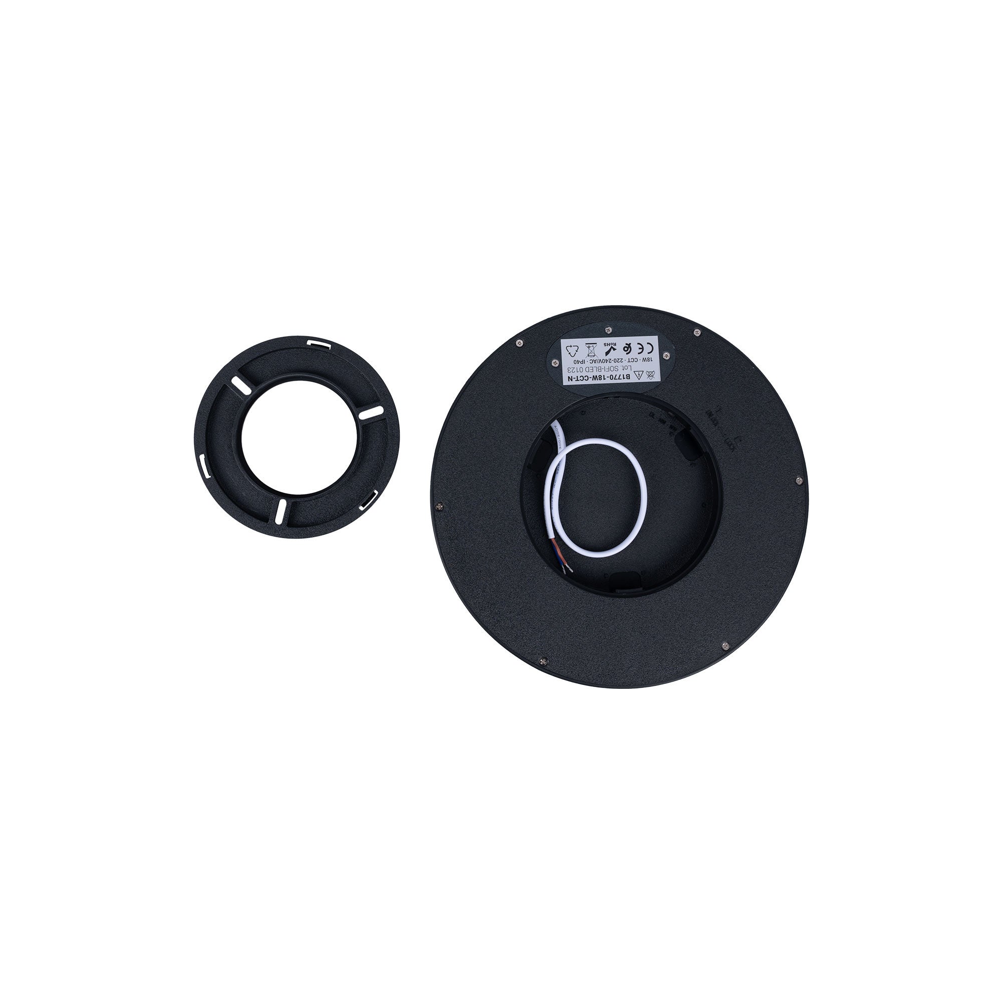 Plafón LED techo circular CCT 18W - IP40