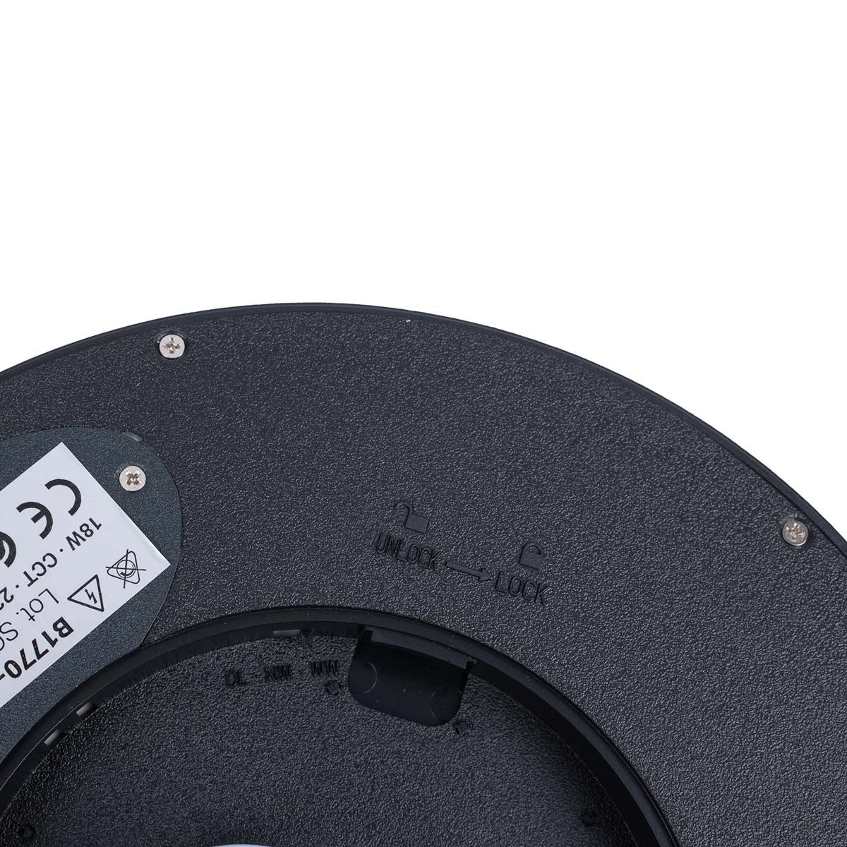 Plafón LED techo circular CCT 18W - IP40