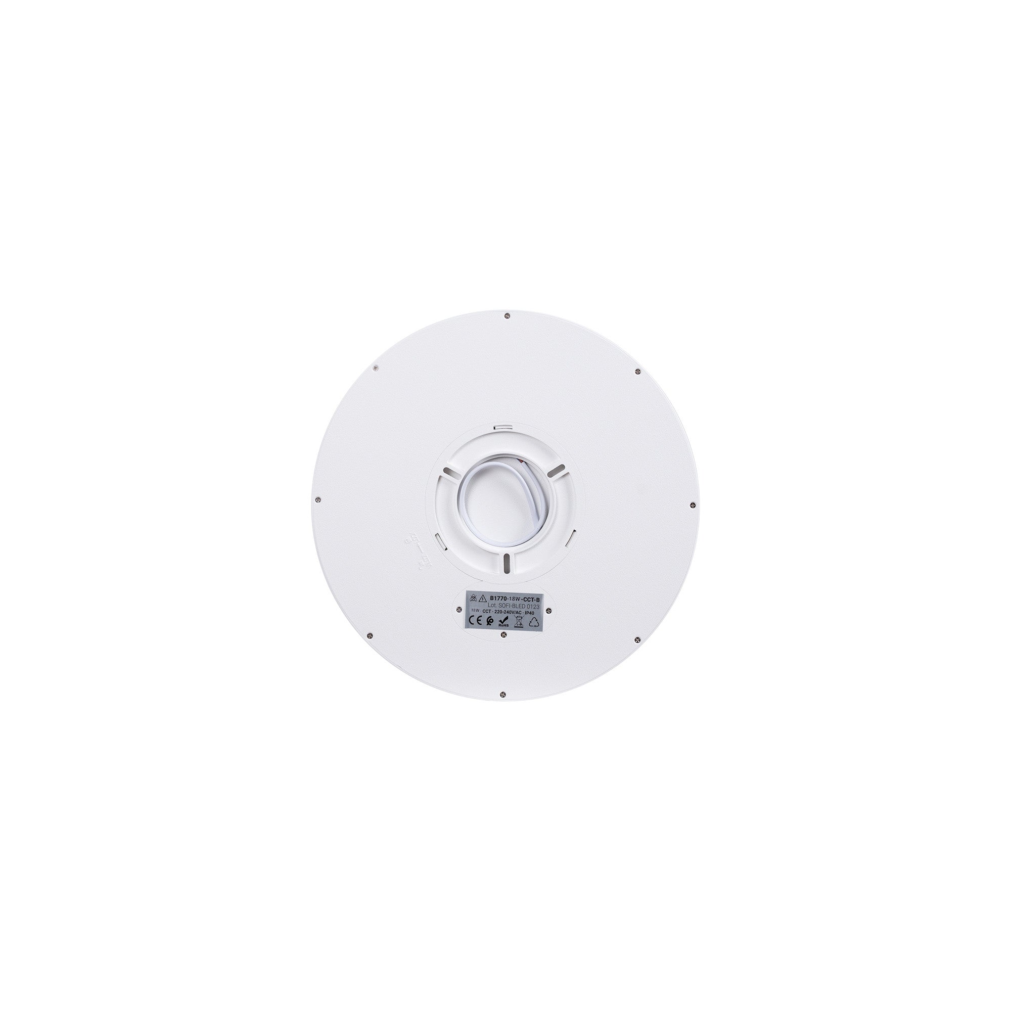 Plafón LED techo circular CCT 18W - IP40