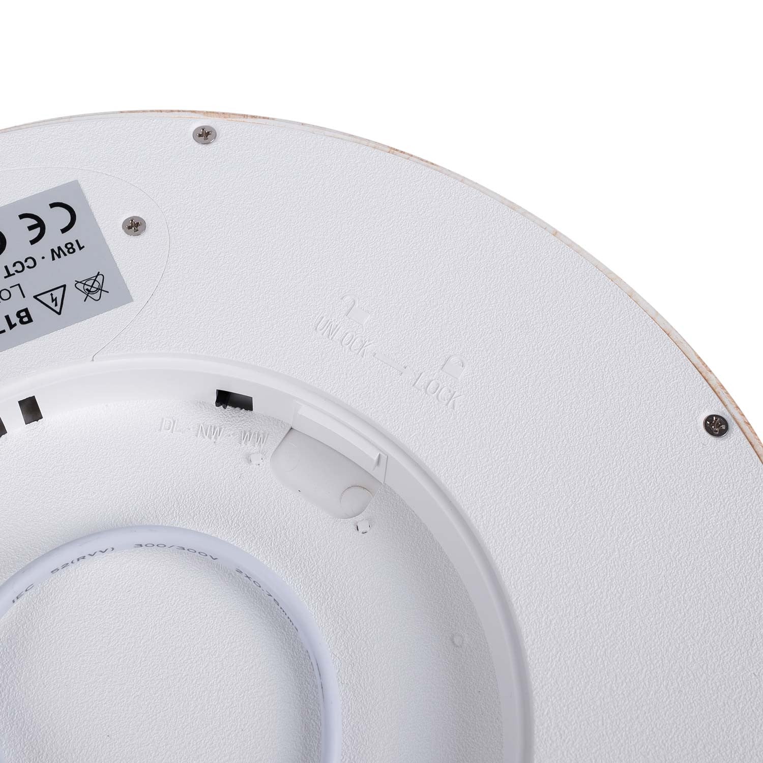 Plafón LED techo circular CCT 18W - IP40