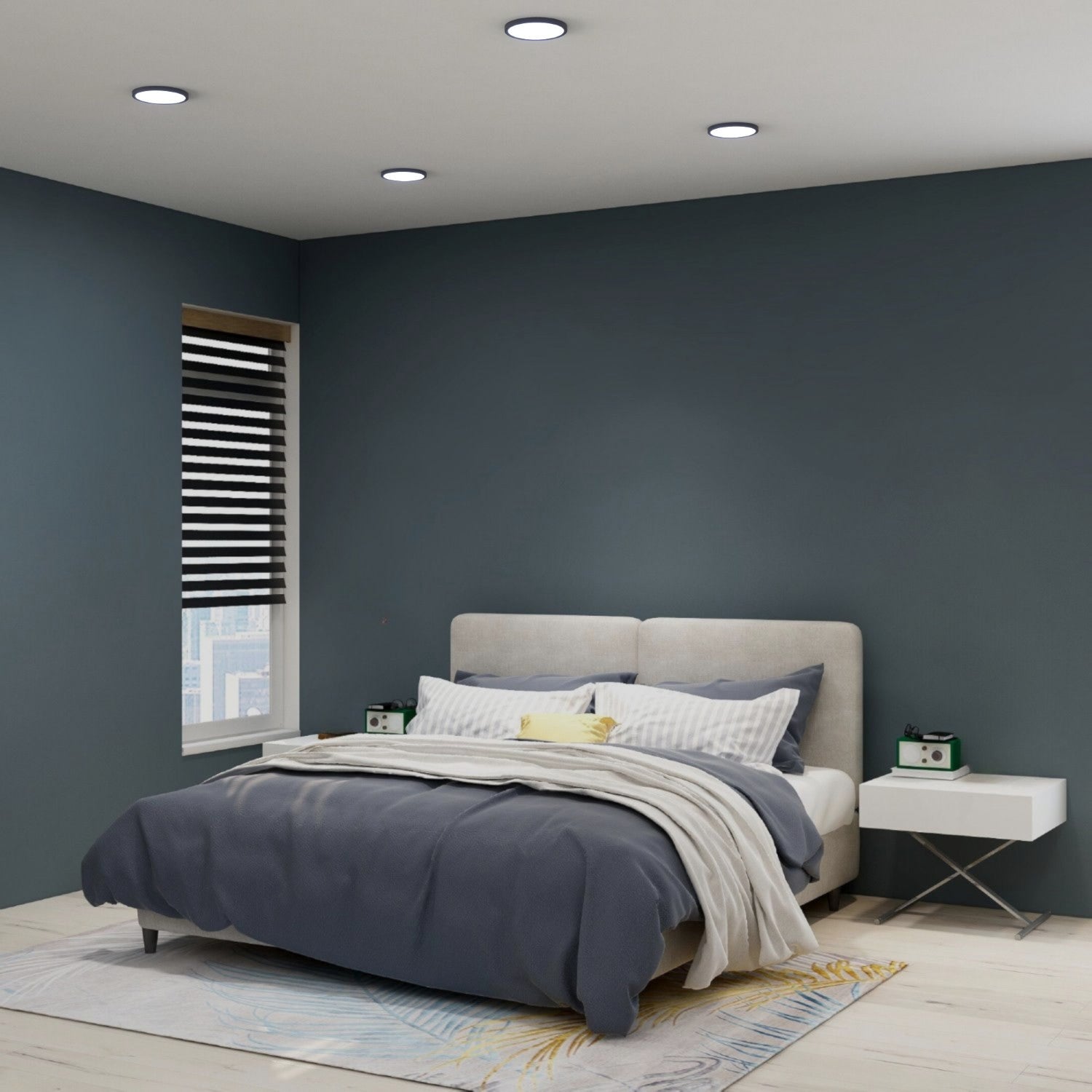 Plafón LED techo circular CCT 18W - IP40