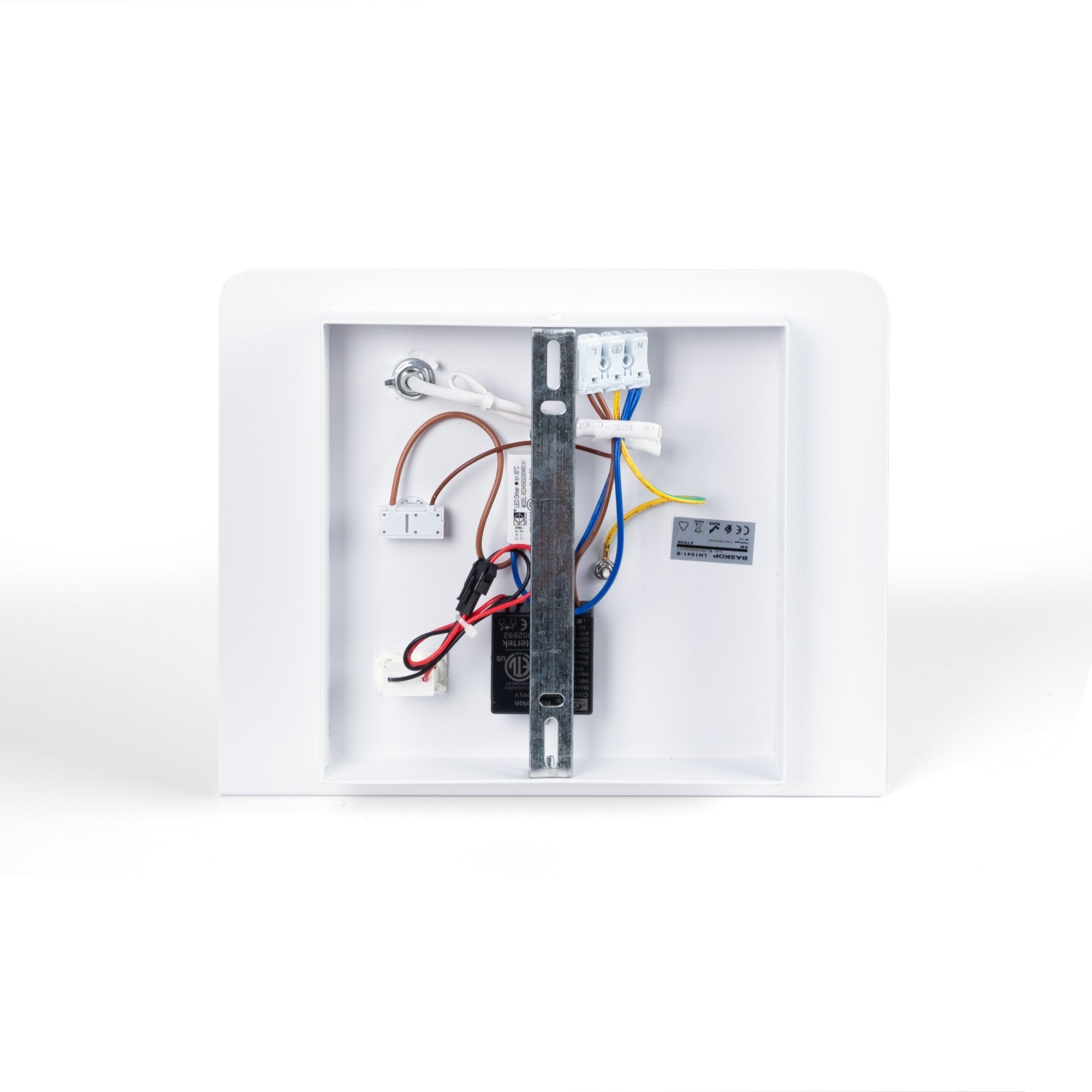Aplique de pared para lectura con puerto USB "BASKOP" - 6W - Izquierda