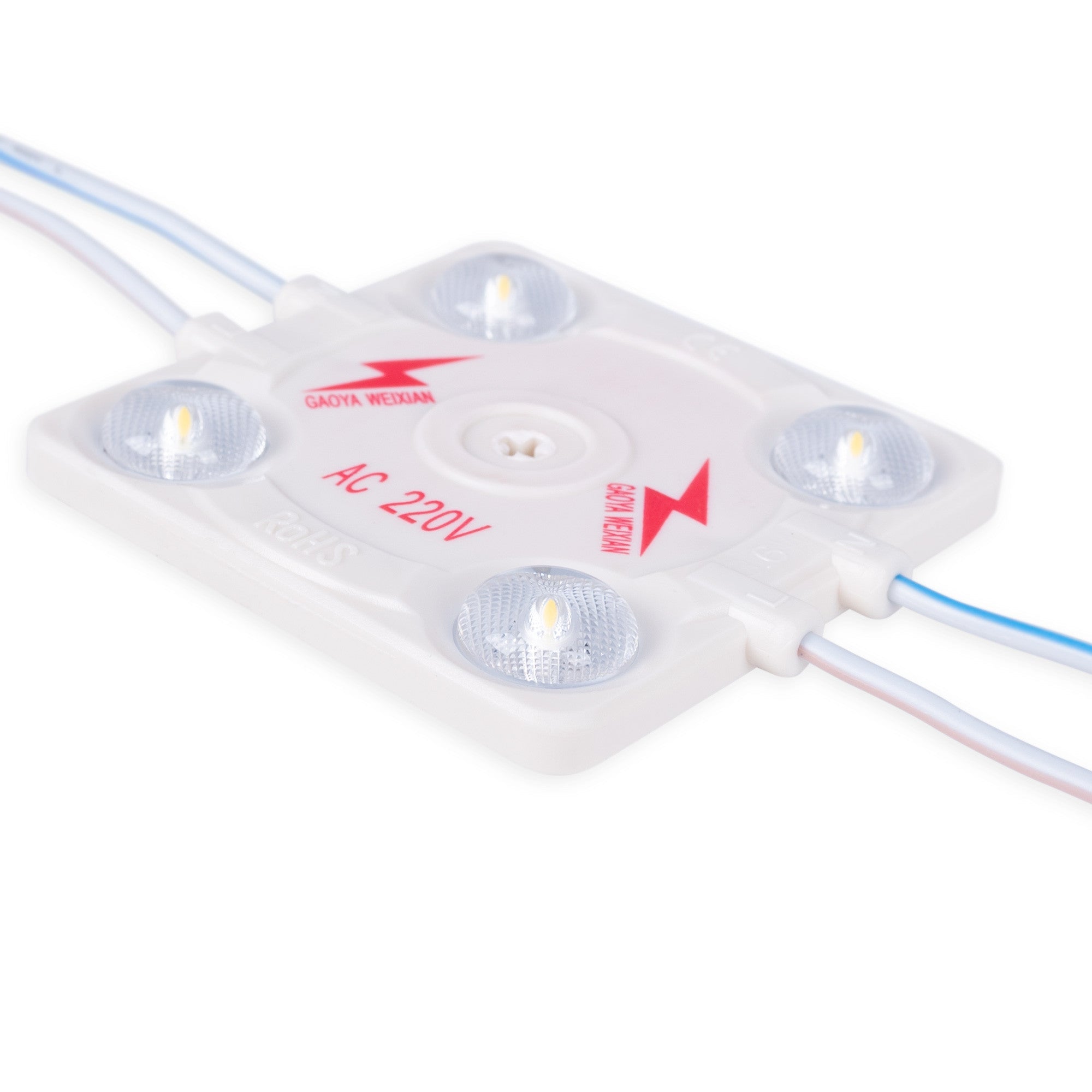 Módulo LED cuadrado para rótulos - 3.6W - 220V AC - IP65 - 165º
