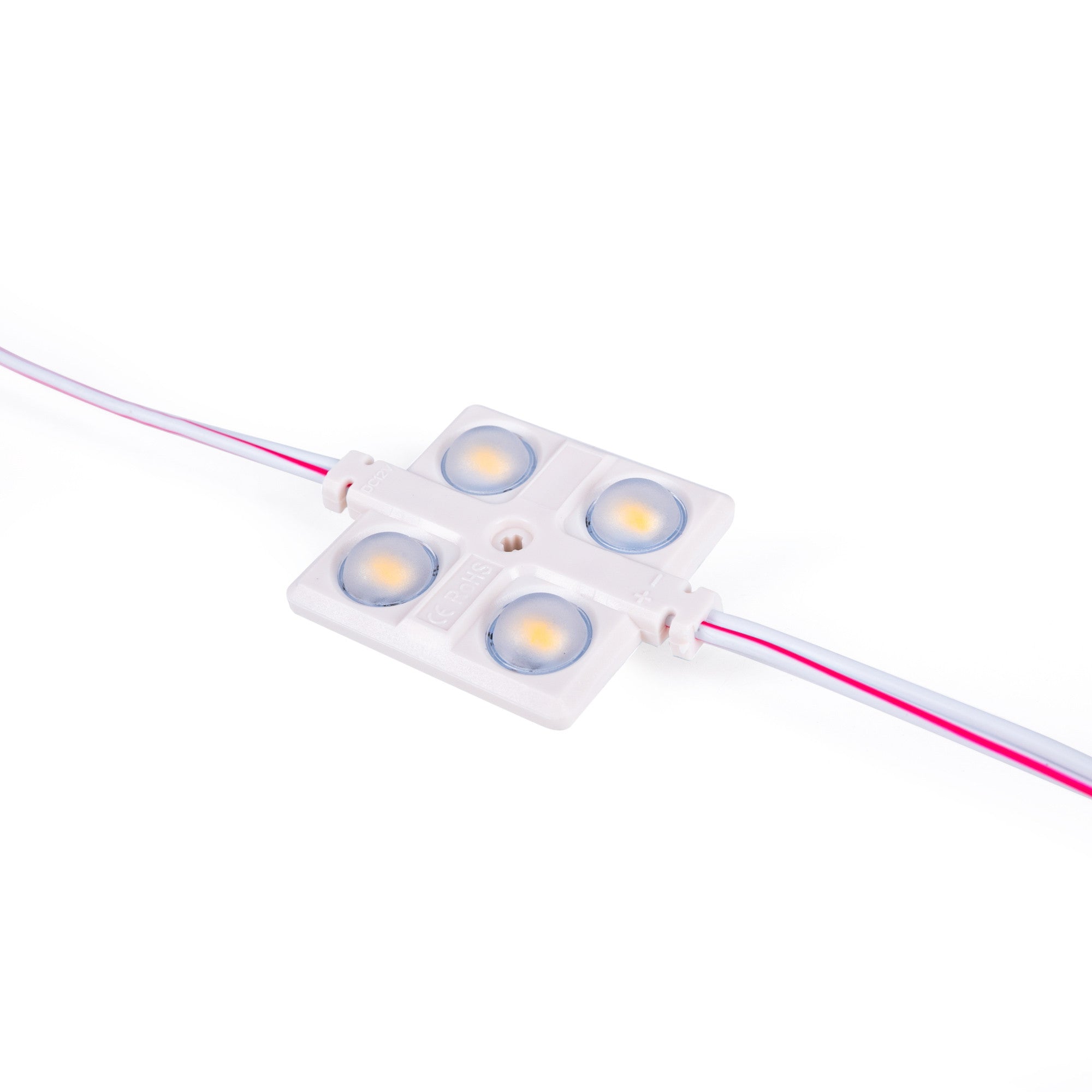 Módulo LED cuadrado para rótulos - 2W - 12V - IP65 - 160º