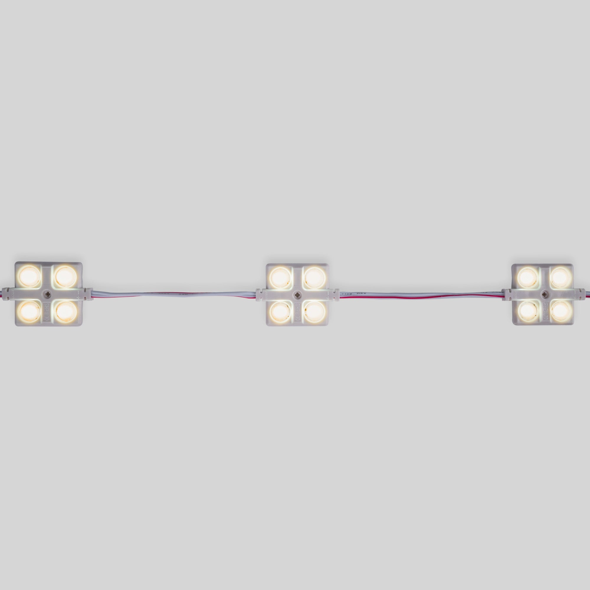 Módulo LED cuadrado para rótulos - 2W - 12V - IP65 - 160º