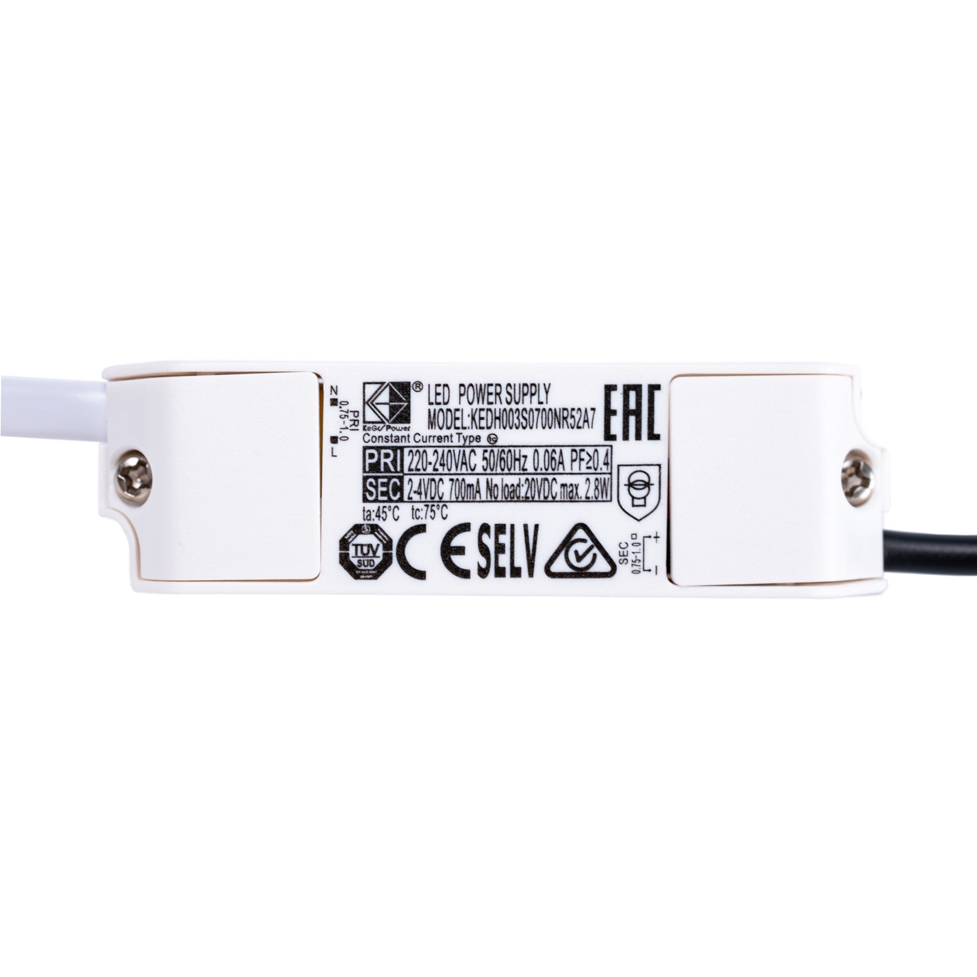 Foco lineal LED empotrable 2W - UGR18 - CRI90 - Chip OSRAM
