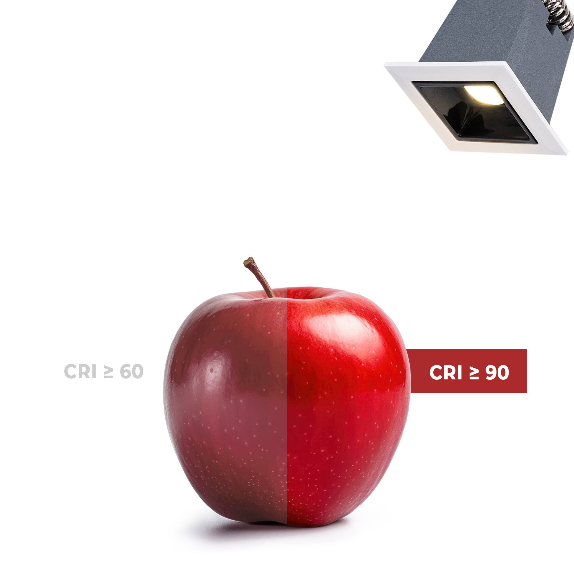 Foco lineal LED empotrable 2W - UGR18 - CRI90 - Chip OSRAM