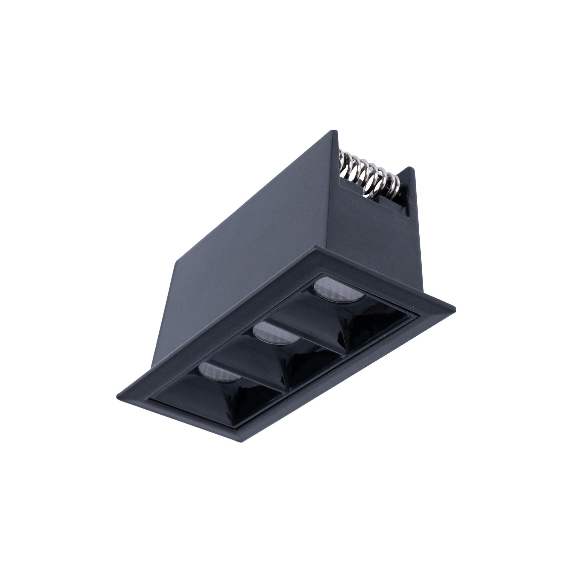 Foco lineal LED empotrable triple 6W - UGR18 - CRI90 - Chip OSRAM