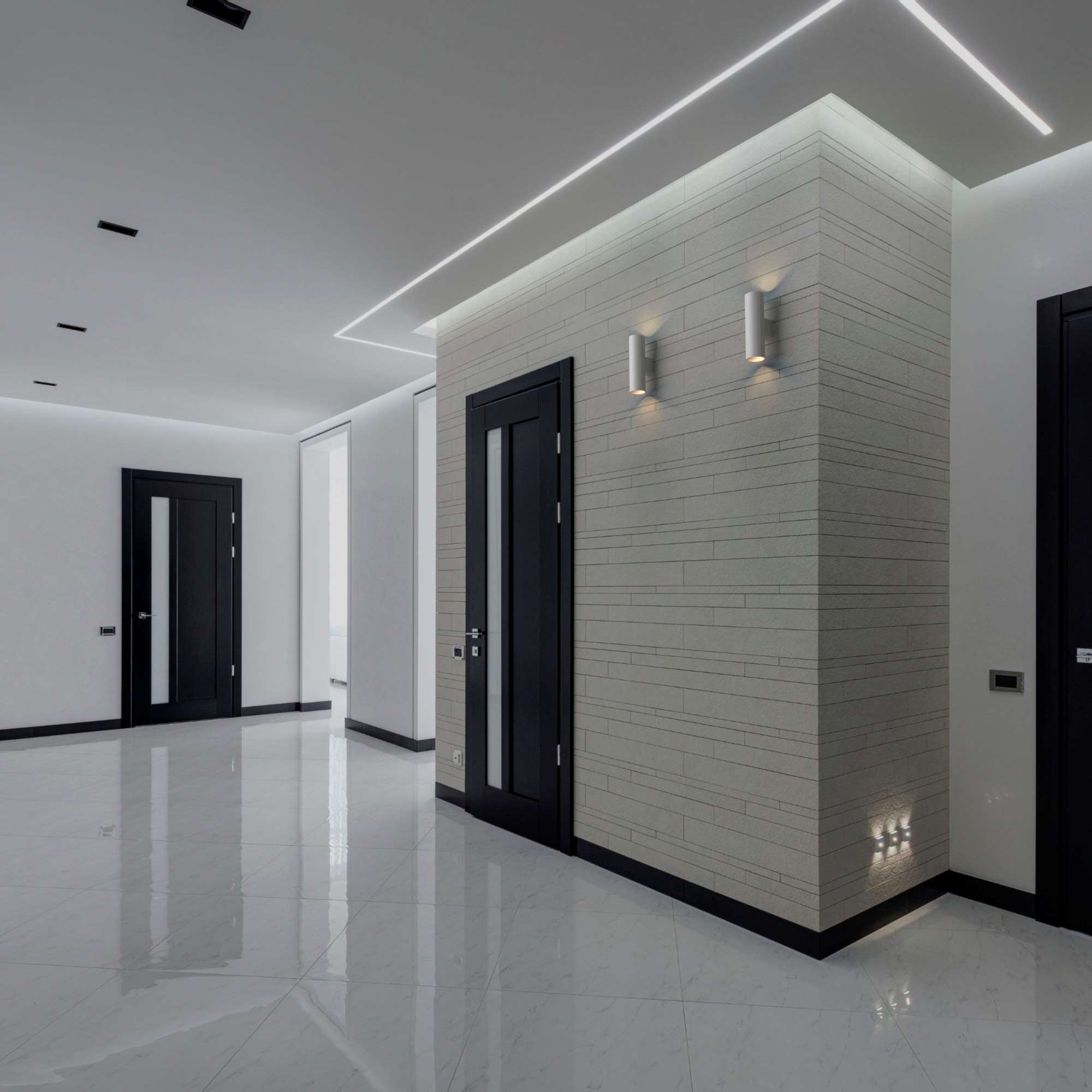 Aplique de pared "UP and Down" GU10 50Wx2