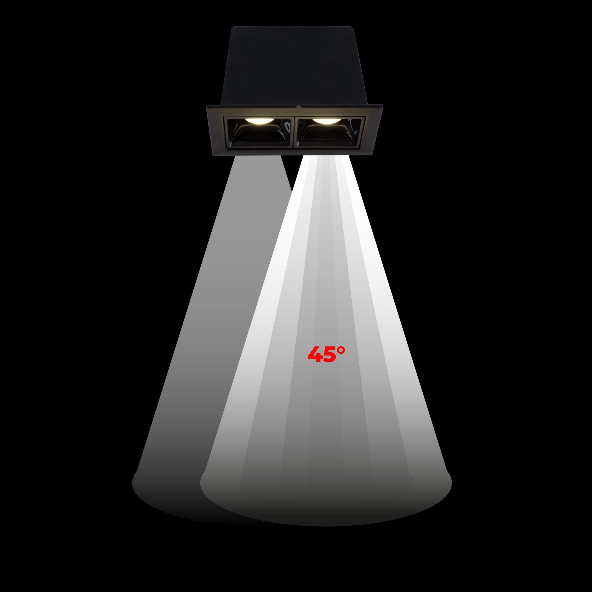 Foco lineal LED empotrable 4W - UGR18 - CRI90 - Chip OSRAM