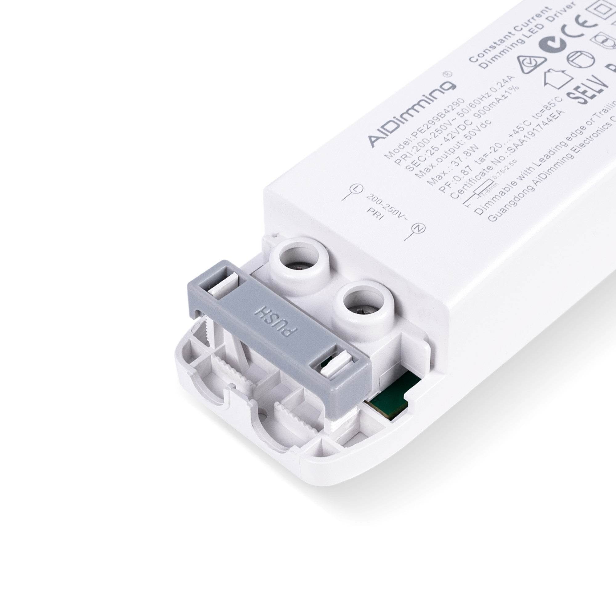 Driver regulable TRIAC 25-42V DC - 900mA - 37W