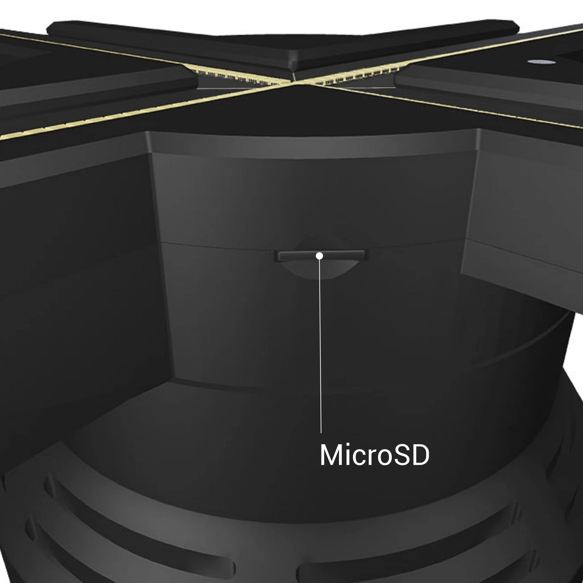 Ventilador holográfico en 3D de mesa - Ø 52cm - 72W