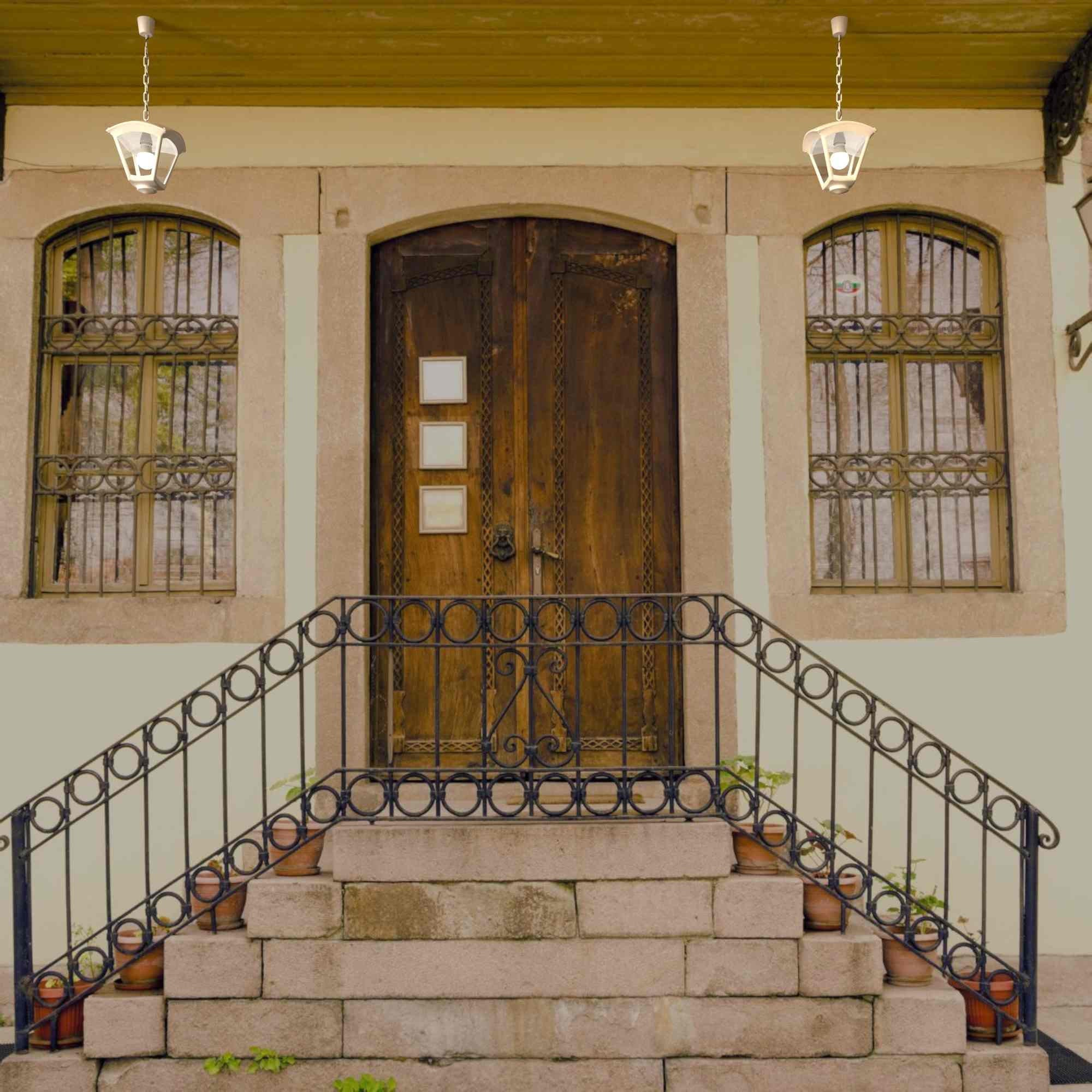 Farol de exterior colgante FUMAGALLI "Sicar/Roby"