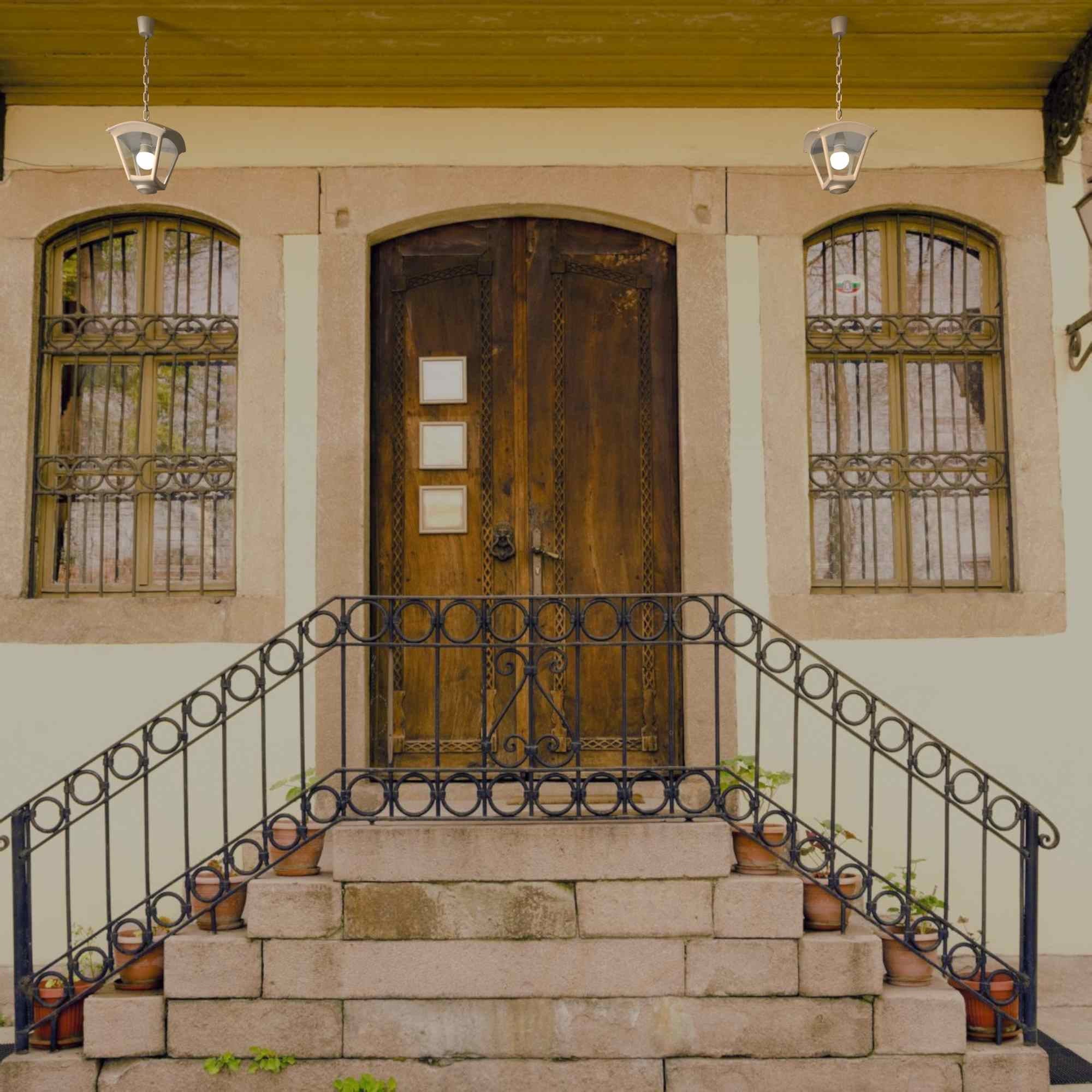Farol de exterior colgante FUMAGALLI "Sicar/Roby"