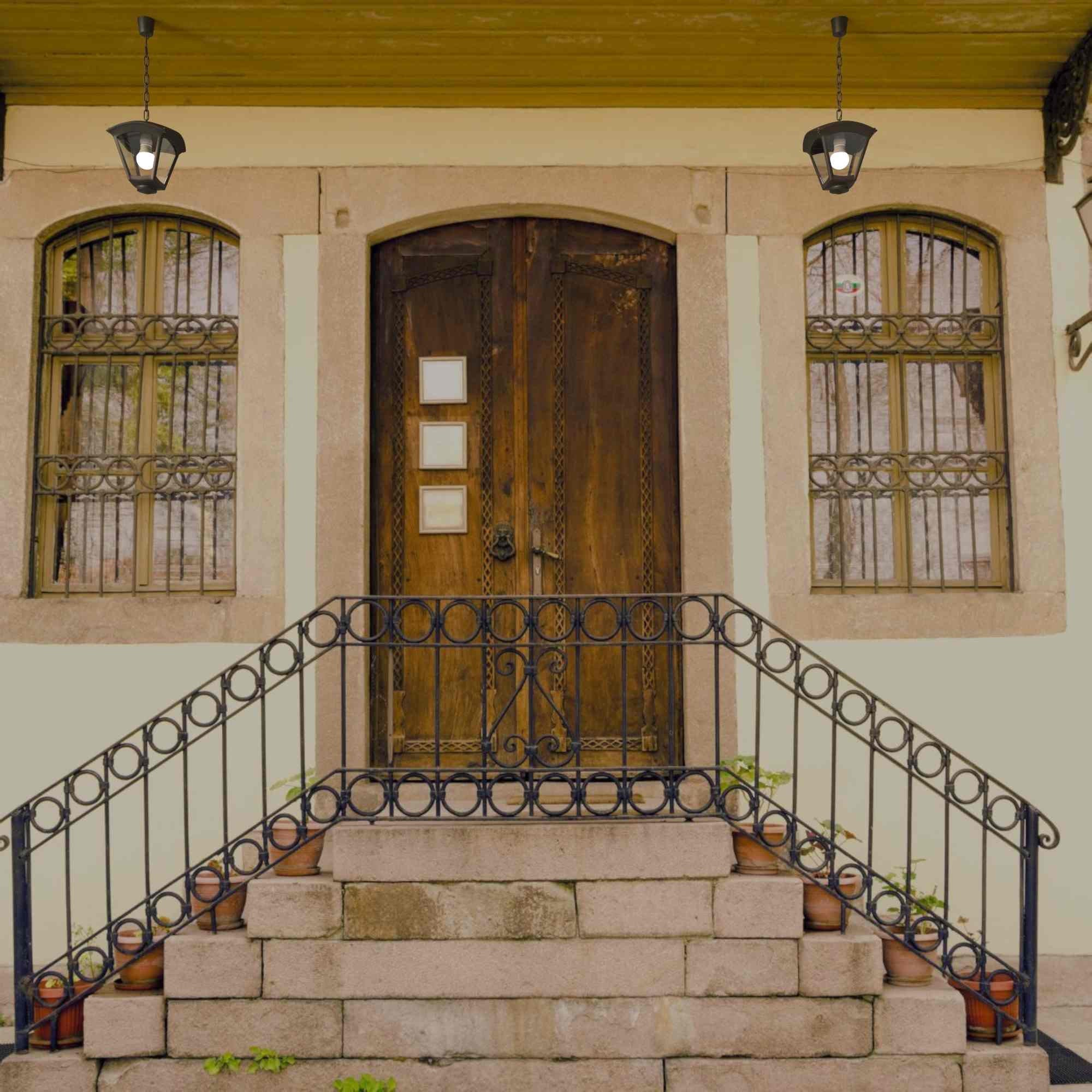 Farol de exterior colgante FUMAGALLI "Sicar/Roby"