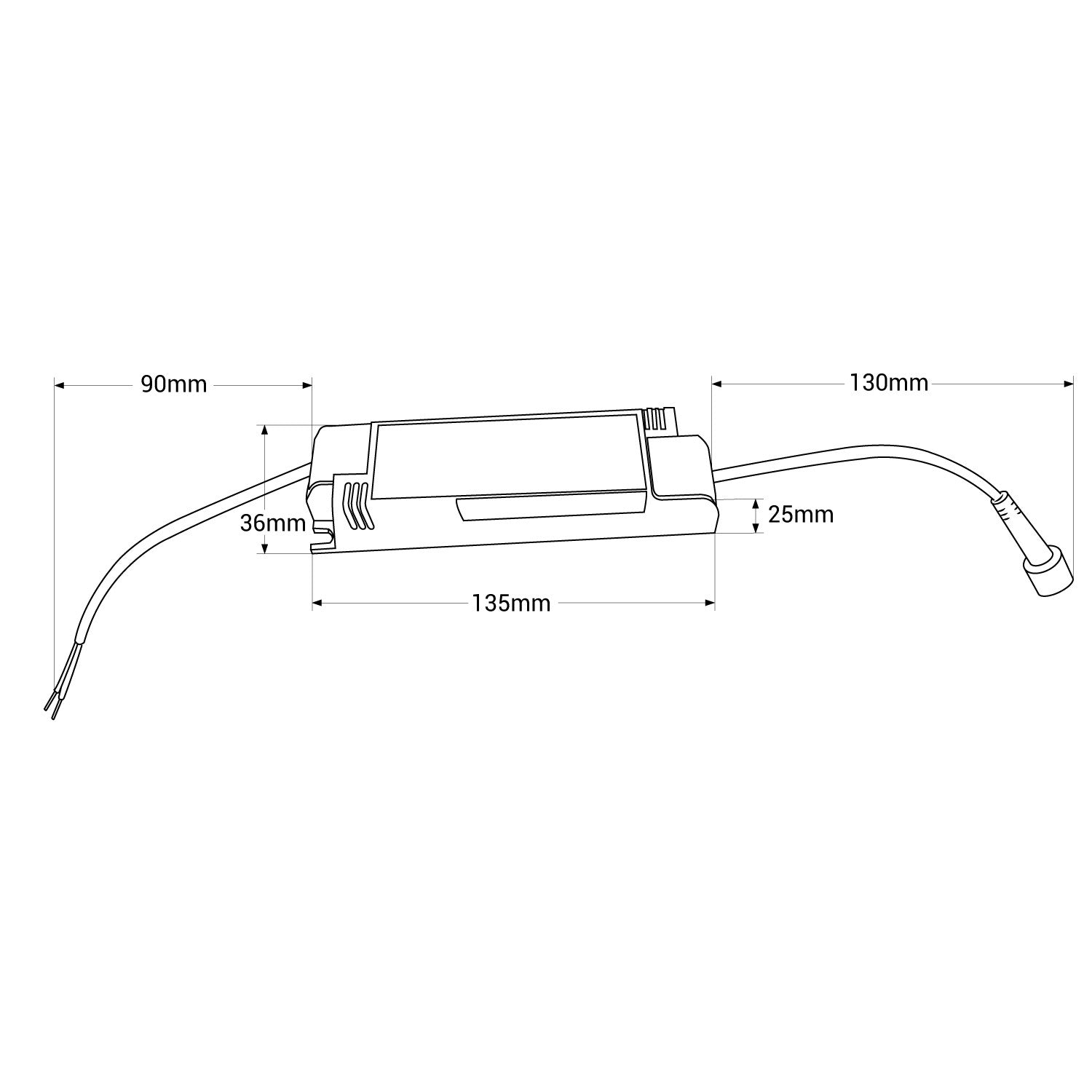 Foco lineal LED trimless / integración - 30W - UGR18 - CRI90